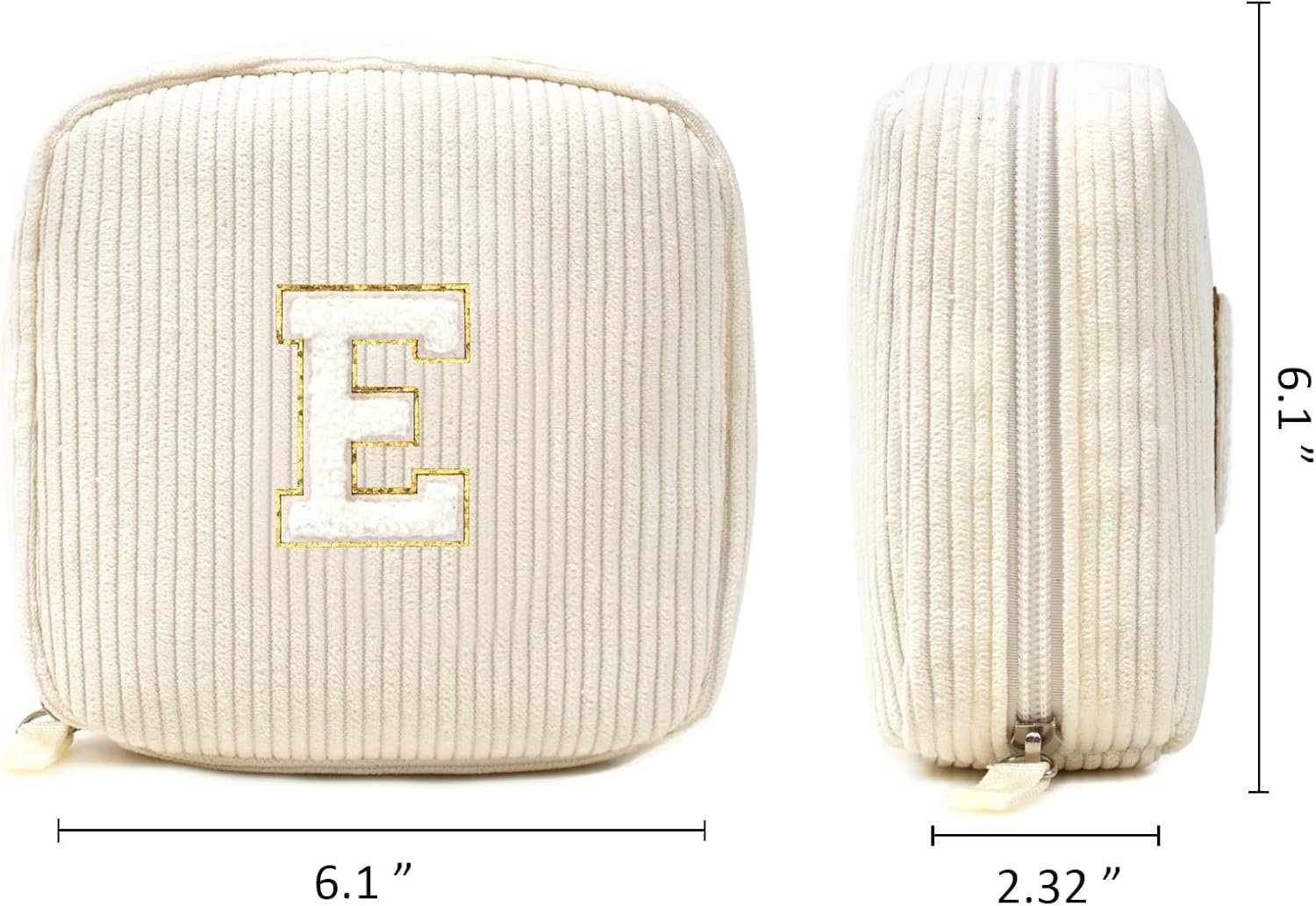 Logo Personalizado Neceser de Maquillaje Monogramado Pequeño Para Mujeres con Iníciales, Bolsos de Viaje en Corduroy para Aseo, de Marca Blanca, Ideal para Regalos a Mamás, Novias, Hermanas y Maestras, Proveedor de Artículos Útiles. Logo Personalizado Neceser de Maquillaje Monogramado Pequeño Para Mujeres con Iníciales, Bolsos de Viaje en Corduroy para Aseo, de Marca Blanca, Ideal para Regalos a Mamás, Novias, Hermanas y Maestras, Proveedor de Artículos Útiles.