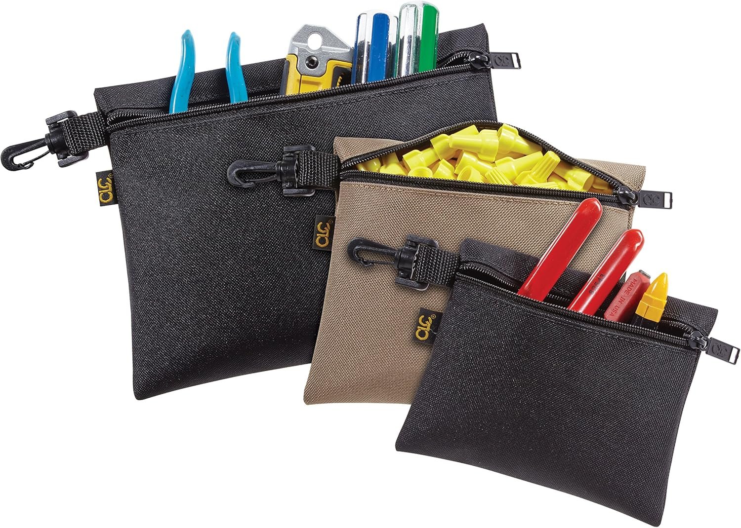 Logo Personalizado para Bolsas de Poliéster con Cierre y Clip, Paquete de 3, Perfectas para Marca Blanca de Proveedor. Logo Personalizado para Bolsas de Poliéster con Cierre y Clip, Paquete de 3, Perfectas para Marca Blanca de Proveedor.