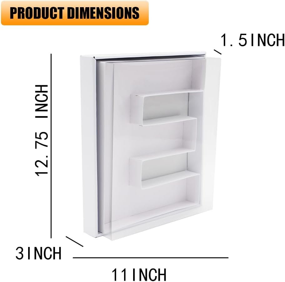 Caja de Cartón Rellenable para Regalos de Charcutería y Cupcakes de 12
