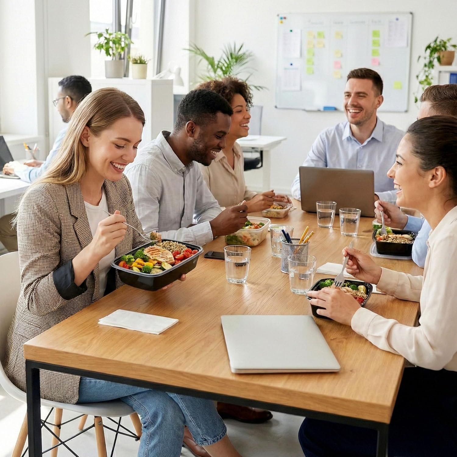 Contenedores de Preparación de Comidas con Tapa - 150 Paquete 12 oz Plástico BPA-Free para Almacenamiento de Alimentos a Prueba de Fugas, Apta para Microondas, Lavavajillas y Congelador, Cajas Reutilizables para Control de Porciones y Catering con Marca Blanca de Proveedor Contenedores de Preparación de Comidas con Tapa - 150 Paquete 12 oz Plástico BPA-Free para Almacenamiento de Alimentos a Prueba de Fugas, Apta para Microondas, Lavavajillas y Congelador, Cajas Reutilizables para Control de Porciones y Catering con Marca Blanca de Proveedor