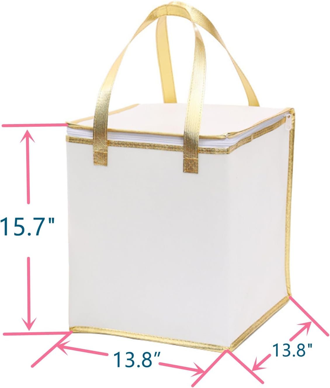 Tote Bag Térmica Reutilizable de 13.8×13.8×15.8