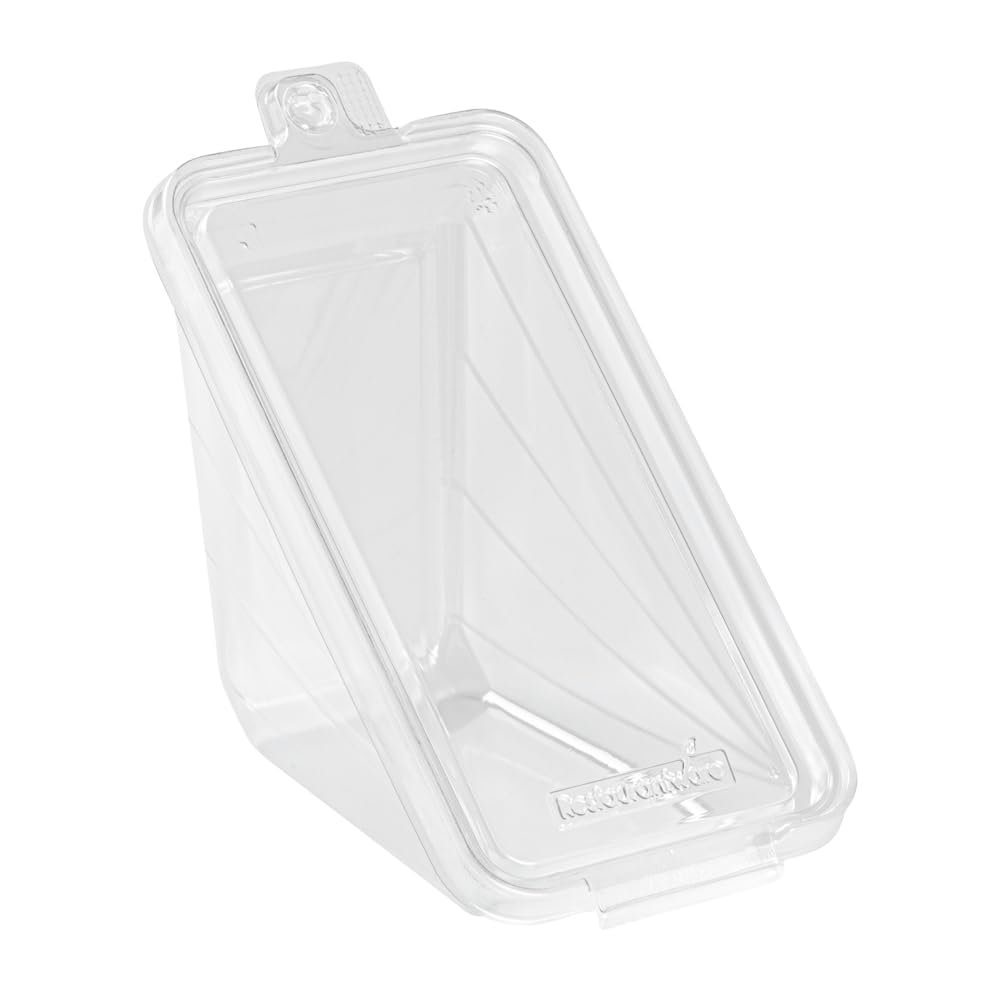 Contenedores para Llevar Triangulares 7.4 x 3.9 x 3.5 Pulgadas con Tapa Bisagra, Marca Blanca y Logo Personalizado, Proveedor de Envases Plásticos Transparentes para Sándwiches Congelables y Respetuosos con el Medio Ambiente. Contenedores para Llevar Triangulares 7.4 x 3.9 x 3.5 Pulgadas con Tapa Bisagra, Marca Blanca y Logo Personalizado, Proveedor de Envases Plásticos Transparentes para Sándwiches Congelables y Respetuosos con el Medio Ambiente.