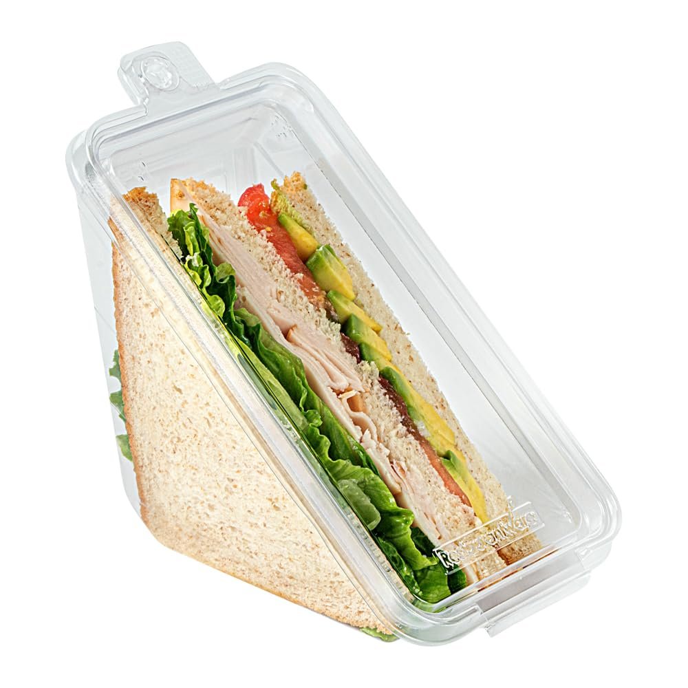 Contenedores para Llevar Triangulares 7.4 x 3.9 x 3.5 Pulgadas con Tapa Bisagra, Marca Blanca y Logo Personalizado, Proveedor de Envases Plásticos Transparentes para Sándwiches Congelables y Respetuosos con el Medio Ambiente. Contenedores para Llevar Triangulares 7.4 x 3.9 x 3.5 Pulgadas con Tapa Bisagra, Marca Blanca y Logo Personalizado, Proveedor de Envases Plásticos Transparentes para Sándwiches Congelables y Respetuosos con el Medio Ambiente.