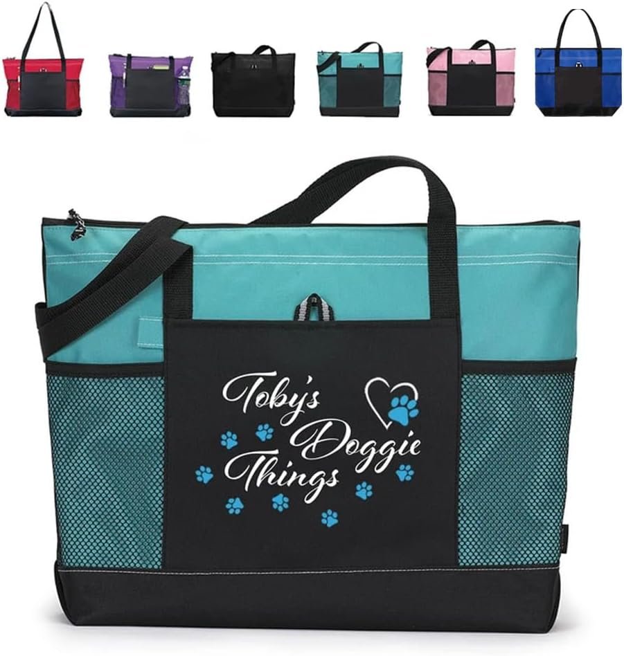 Logo Personalizado Tote Bag de Lona con Malla, Nombre Personalizado y Huellitas de Perro, Regalos para Mamás, Proveedor de Fábrica de Artículos para Mascotas. Logo Personalizado Tote Bag de Lona con Malla, Nombre Personalizado y Huellitas de Perro, Regalos para Mamás, Proveedor de Fábrica de Artículos para Mascotas.