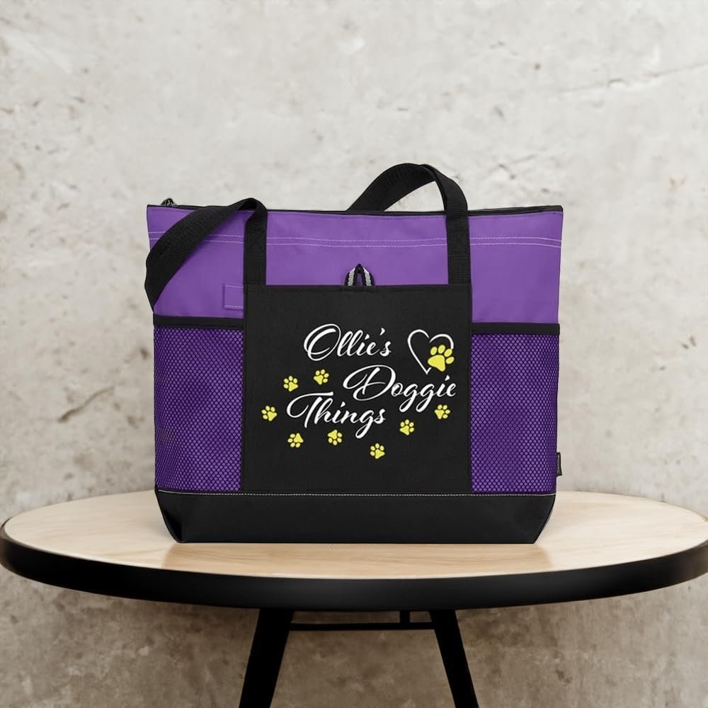Logo Personalizado Tote Bag de Lona con Malla, Nombre Personalizado y Huellitas de Perro, Regalos para Mamás, Proveedor de Fábrica de Artículos para Mascotas. Logo Personalizado Tote Bag de Lona con Malla, Nombre Personalizado y Huellitas de Perro, Regalos para Mamás, Proveedor de Fábrica de Artículos para Mascotas.