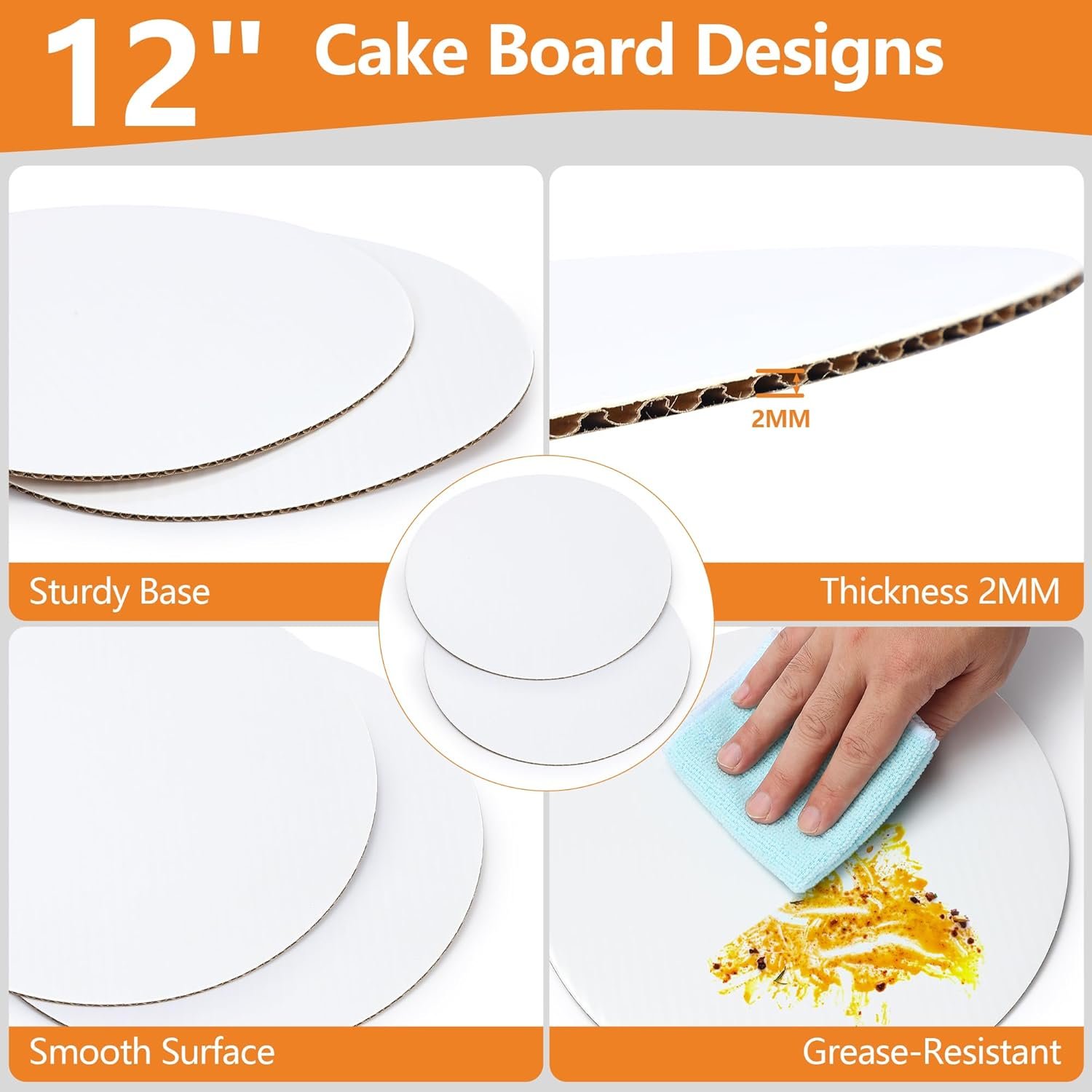Logo Personalizado 20 Packs de Cajas para Pasteles de 12 pulgadas con Tablero para Pasteles y Ventanas Transparentes (10 Pcs Caja + 10 Pcs Tablero) Contenedores Desechables para Pastelería, Transportador de Pasteles para Galletas y Tartas (12x12x8 pulgadas) Proveedor. Logo Personalizado 20 Packs de Cajas para Pasteles de 12 pulgadas con Tablero para Pasteles y Ventanas Transparentes (10 Pcs Caja + 10 Pcs Tablero) Contenedores Desechables para Pastelería, Transportador de Pasteles para Galletas y Tartas (12x12x8 pulgadas) Proveedor.