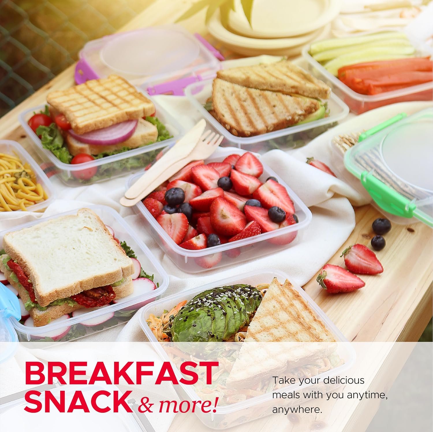 Contenedores de Sándwich Premium 2 Pack con Logo Personalizado - Recipientes para Almuerzo Reutilizables y Duraderos que Mantienen la Frescura - Marca Blanca de Proveedor (Negro) Contenedores de Sándwich Premium 2 Pack con Logo Personalizado - Recipientes para Almuerzo Reutilizables y Duraderos que Mantienen la Frescura - Marca Blanca de Proveedor (Negro)