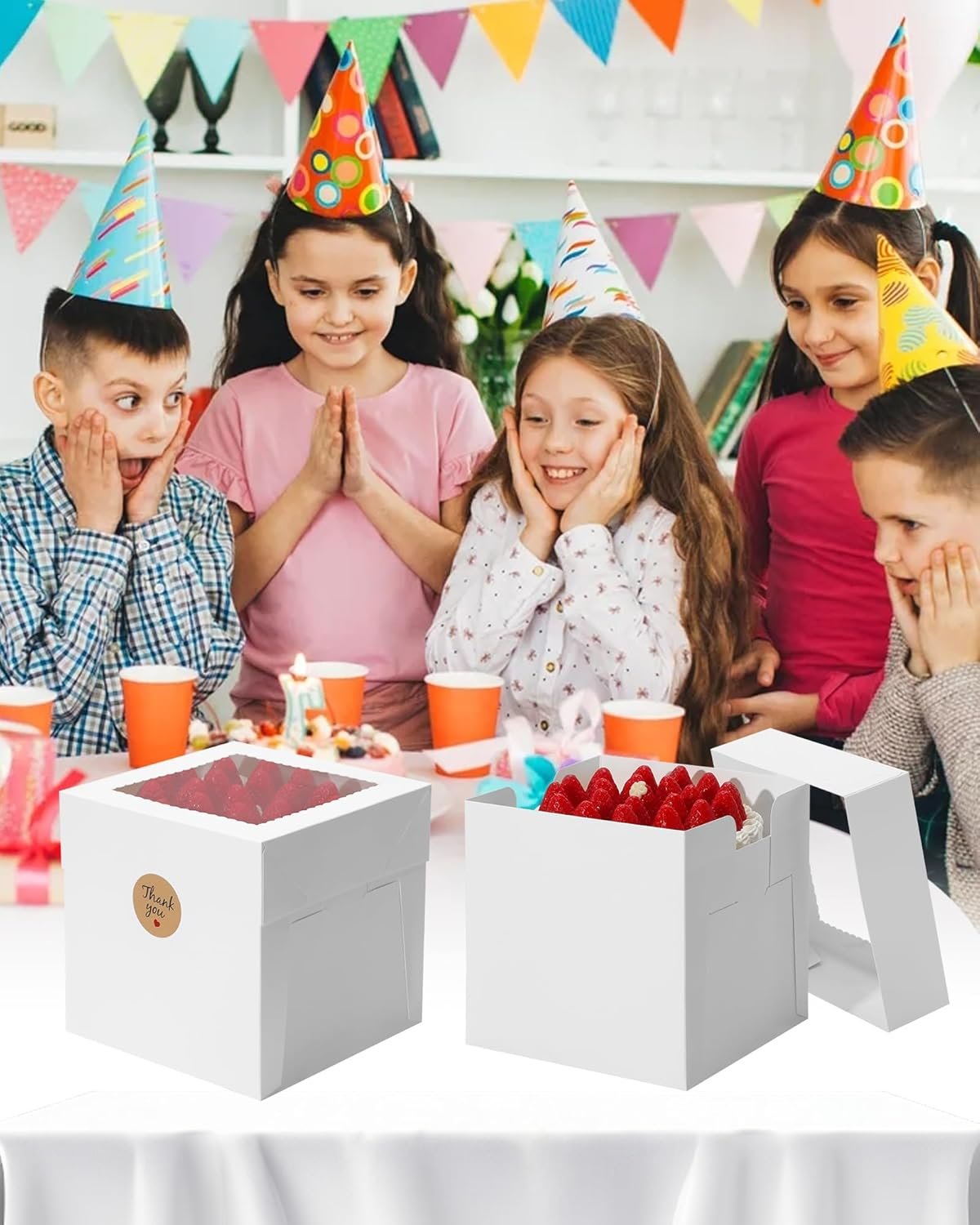 Cajas Pasteles Personalizadas con Logo, Cajas de Cartón Cuadradas de 8x8x8 Pulgadas con Ventana para Decoración de Pasteles en Día de San Valentín, Día de la Madre, Bodas y Cumpleaños, Proveedor de Suministros para Regalos. Cajas Pasteles Personalizadas con Logo, Cajas de Cartón Cuadradas de 8x8x8 Pulgadas con Ventana para Decoración de Pasteles en Día de San Valentín, Día de la Madre, Bodas y Cumpleaños, Proveedor de Suministros para Regalos.