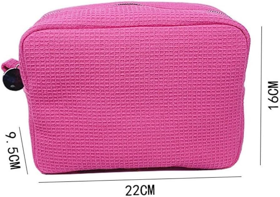 Logo Personalizado Neceser de Viaje para Cosméticos, Bolsa de Aseo Bordada con Nombre Personalizado para Mujeres, Mamás, Papás, Damas de Honor (22x16x9.5cm) - Proveedor de Productos Especializados