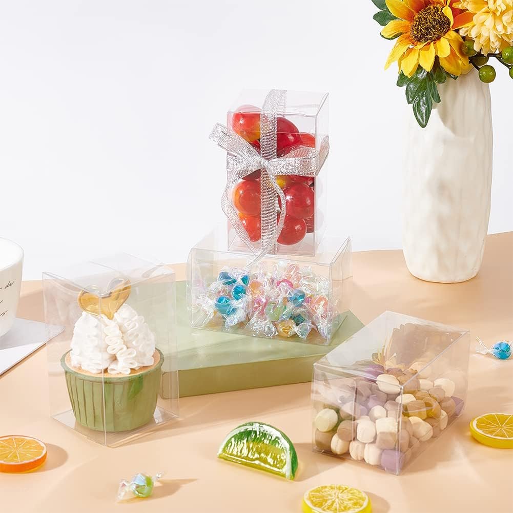 Caja de Favor de Fiesta de 30PCS 2.3x2.3x4 con Película Transparente, Personalizada con Logo para Decoración de Bodas, Bombones, Galletas y Regalos del Día de la Madre, Fabricante de Envases. Caja de Favor de Fiesta de 30PCS 2.3x2.3x4 con Película Transparente, Personalizada con Logo para Decoración de Bodas, Bombones, Galletas y Regalos del Día de la Madre, Fabricante de Envases.