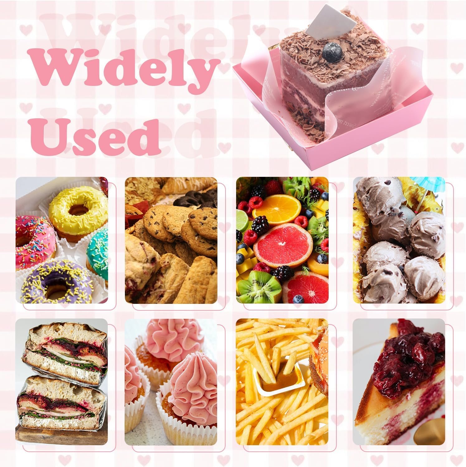 Logo Personalizado Cajas de Charcutería Desechables Pack de 50, Cajas de Postre Rosadas de 4 Pulgadas para Galletas, Sándwiches, Fresas, Cupcakes, Macarons y Porciones de Pastel de Marca Blanca, Proveedor de Fábrica. Logo Personalizado Cajas de Charcutería Desechables Pack de 50, Cajas de Postre Rosadas de 4 Pulgadas para Galletas, Sándwiches, Fresas, Cupcakes, Macarons y Porciones de Pastel de Marca Blanca, Proveedor de Fábrica.