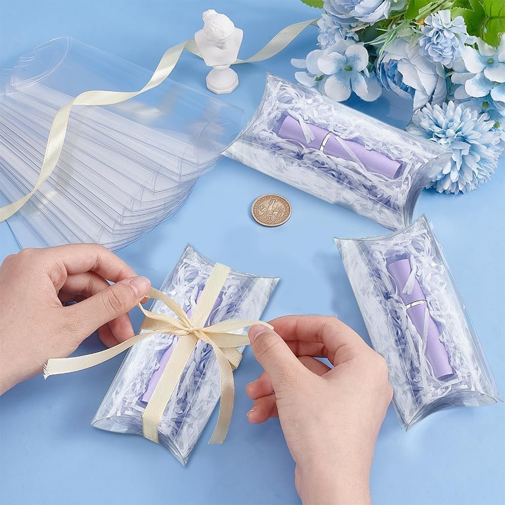 Caja de favor de plástico transparente personalizada de 30 paquetes con logo, ideal para dulces y regalos en bodas, festivales y el Día de las Madres, empaquetado de marca blanca, tamaño 4.5x2.5x1 pulgadas, de un fabricante confiable. Caja de favor de plástico transparente personalizada de 30 paquetes con logo, ideal para dulces y regalos en bodas, festivales y el Día de las Madres, empaquetado de marca blanca, tamaño 4.5x2.5x1 pulgadas, de un fabricante confiable.