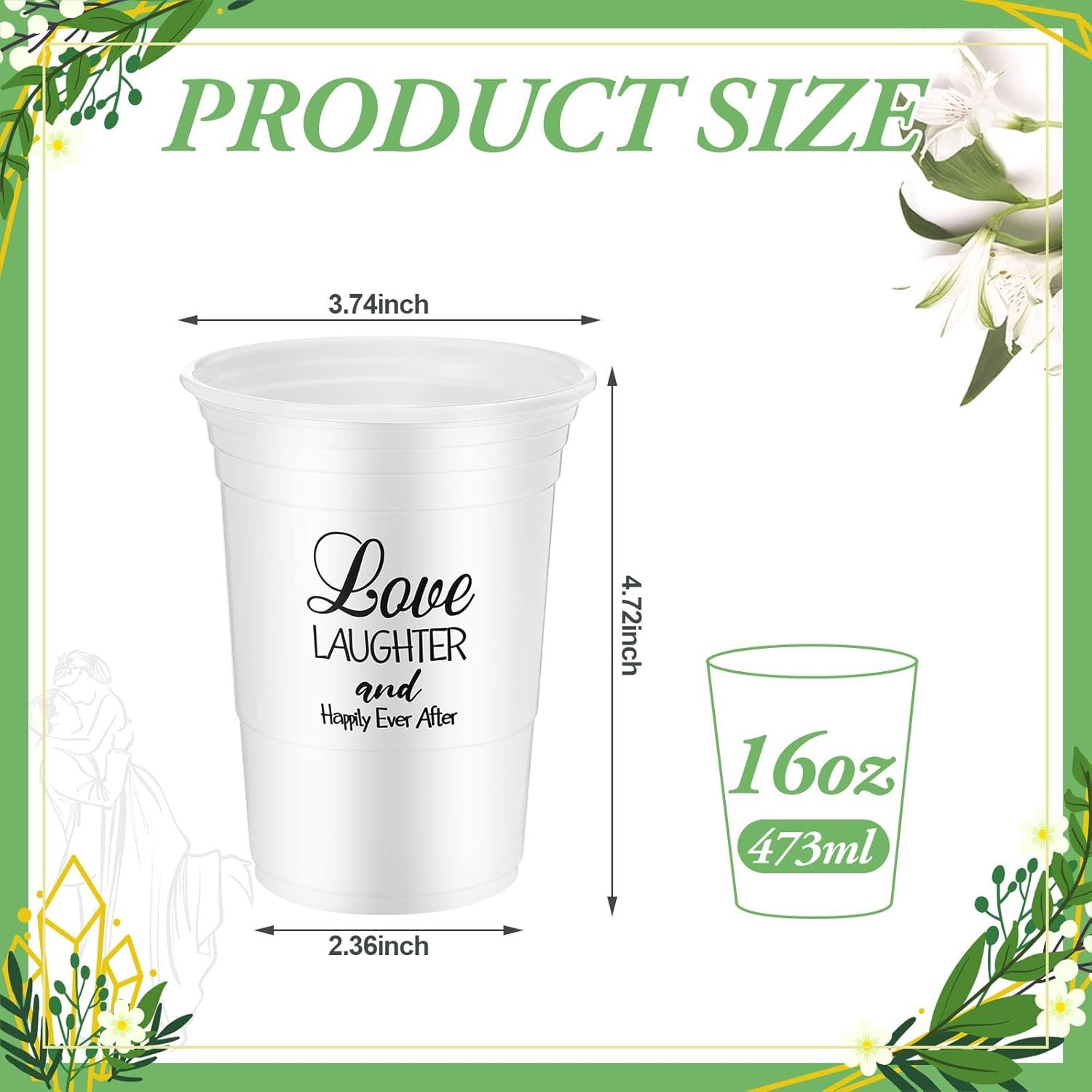 Tazas de Plástico Desechables de 16 oz para Bodas, 100 Piezas, Personalizadas con Logo, Copas Claras para Recepciones de Boda, Fiesta de Despedida de Soltera, Suministros para Aniversarios y Cumpleaños, Fábrica Proveedor. Tazas de Plástico Desechables de 16 oz para Bodas, 100 Piezas, Personalizadas con Logo, Copas Claras para Recepciones de Boda, Fiesta de Despedida de Soltera, Suministros para Aniversarios y Cumpleaños, Fábrica Proveedor.