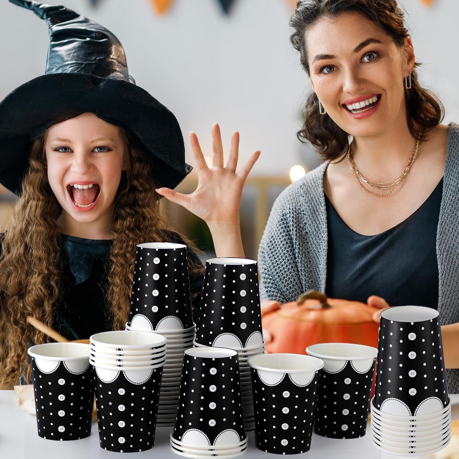 Tazas de papel desechables de 9 oz con patrón gótico para fiestas de cumpleaños y Halloween, ideales para regalos y decoraciones de fiesta, con Logo Personalizado y disponibles a través de nuestro Proveedor. Tazas de papel desechables de 9 oz con patrón gótico para fiestas de cumpleaños y Halloween, ideales para regalos y decoraciones de fiesta, con Logo Personalizado y disponibles a través de nuestro Proveedor.
