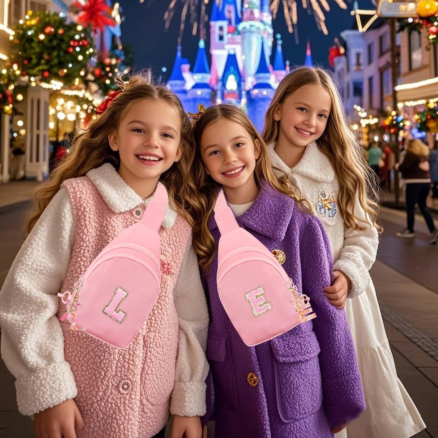 Logo Personalizado Mochila Cruzada para Mujeres y Niñas - Bolsa de Cintura de Moda con Parche de Iniciales para Viajes y Ocasiones Especiales - Marca Blanca de Fábrica Logo Personalizado Mochila Cruzada para Mujeres y Niñas - Bolsa de Cintura de Moda con Parche de Iniciales para Viajes y Ocasiones Especiales - Marca Blanca de Fábrica