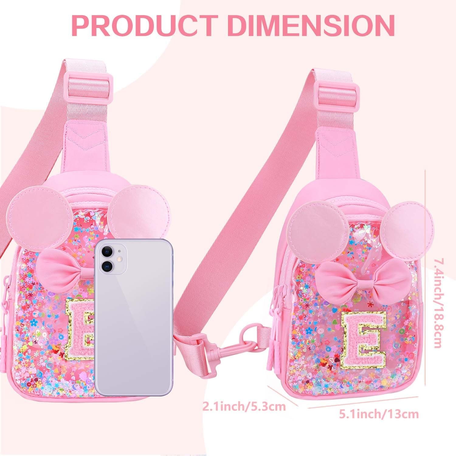 Logo Personalizado Mochila Sling Inicial para Niñas de 3 a 7 Años, Bolsos Pequeños con Letra Clara, Regalos para Niñas, Proveedor Fábrica. Logo Personalizado Mochila Sling Inicial para Niñas de 3 a 7 Años, Bolsos Pequeños con Letra Clara, Regalos para Niñas, Proveedor Fábrica.