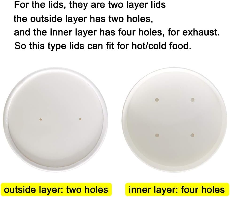 Tazas desechables blancas de 6 onzas con tapa para helado, personalizadas con logo, ideales para llevar alimentos fríos y calientes, fabricadas por proveedor. Tazas desechables blancas de 6 onzas con tapa para helado, personalizadas con logo, ideales para llevar alimentos fríos y calientes, fabricadas por proveedor.
