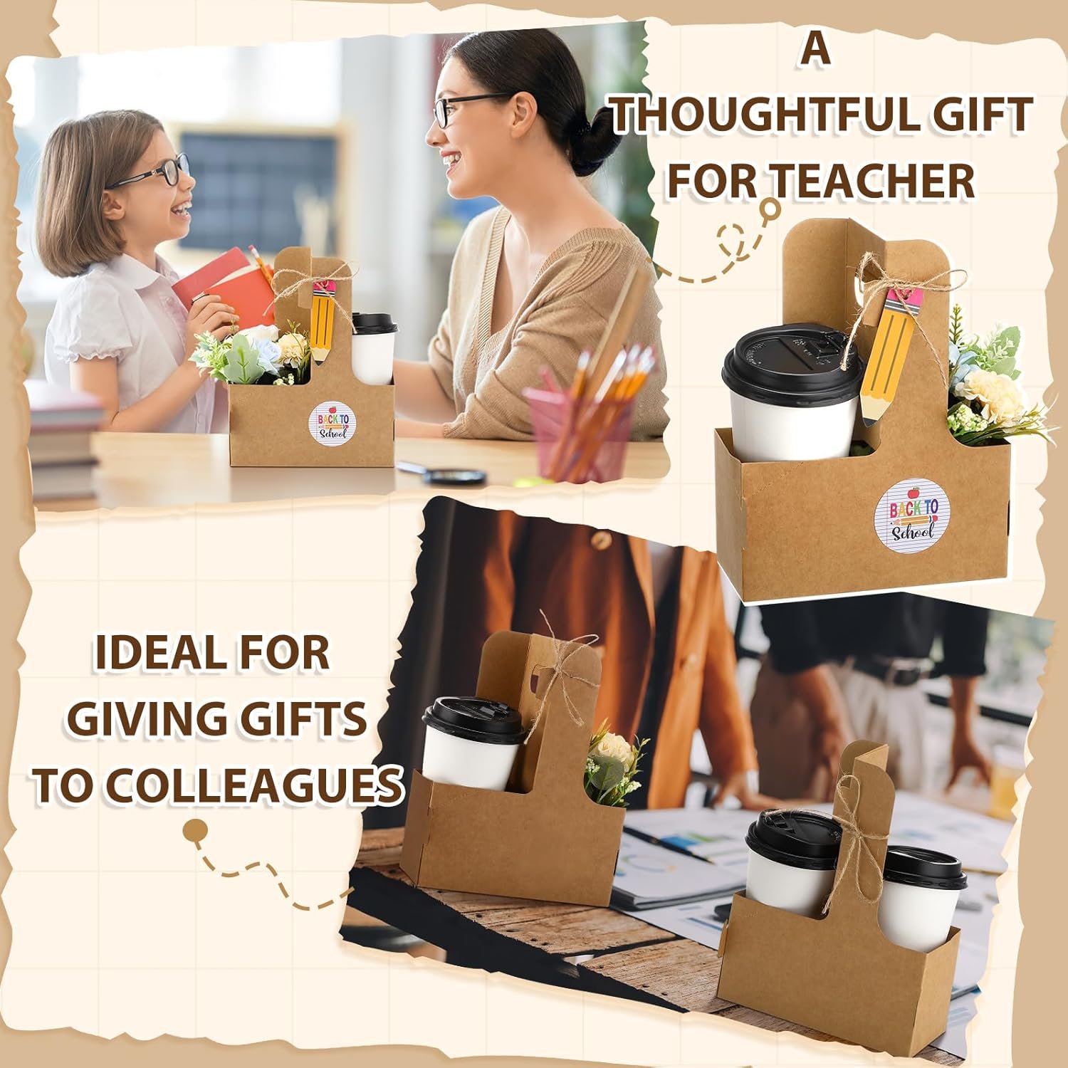 Logo Personalizado Porta Bebidas de Cartón Desmontable y Portátil con Asa, Soporte para 2 Vasos, Ideal para Bebidas Calientes y Frías, Etiqueta de Regalo con Lápiz, Marca Blanca, Proveedor de Soluciones para Regreso a Clases. Logo Personalizado Porta Bebidas de Cartón Desmontable y Portátil con Asa, Soporte para 2 Vasos, Ideal para Bebidas Calientes y Frías, Etiqueta de Regalo con Lápiz, Marca Blanca, Proveedor de Soluciones para Regreso a Clases.