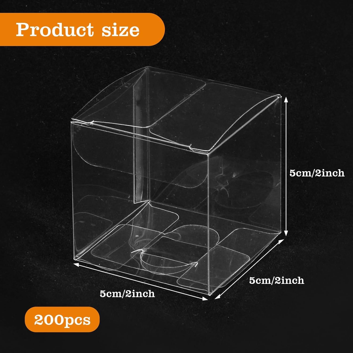 Cajas de Favor Transparentes Personalizadas con Logo, 200 Pcs Contenedores para Dulces y Macarons 2 x 2 x 2 Pulgadas, Marca Blanca de Fábrica Ideal para Fiestas de Cumpleaños y Baby Shower. Cajas de Favor Transparentes Personalizadas con Logo, 200 Pcs Contenedores para Dulces y Macarons 2 x 2 x 2 Pulgadas, Marca Blanca de Fábrica Ideal para Fiestas de Cumpleaños y Baby Shower.