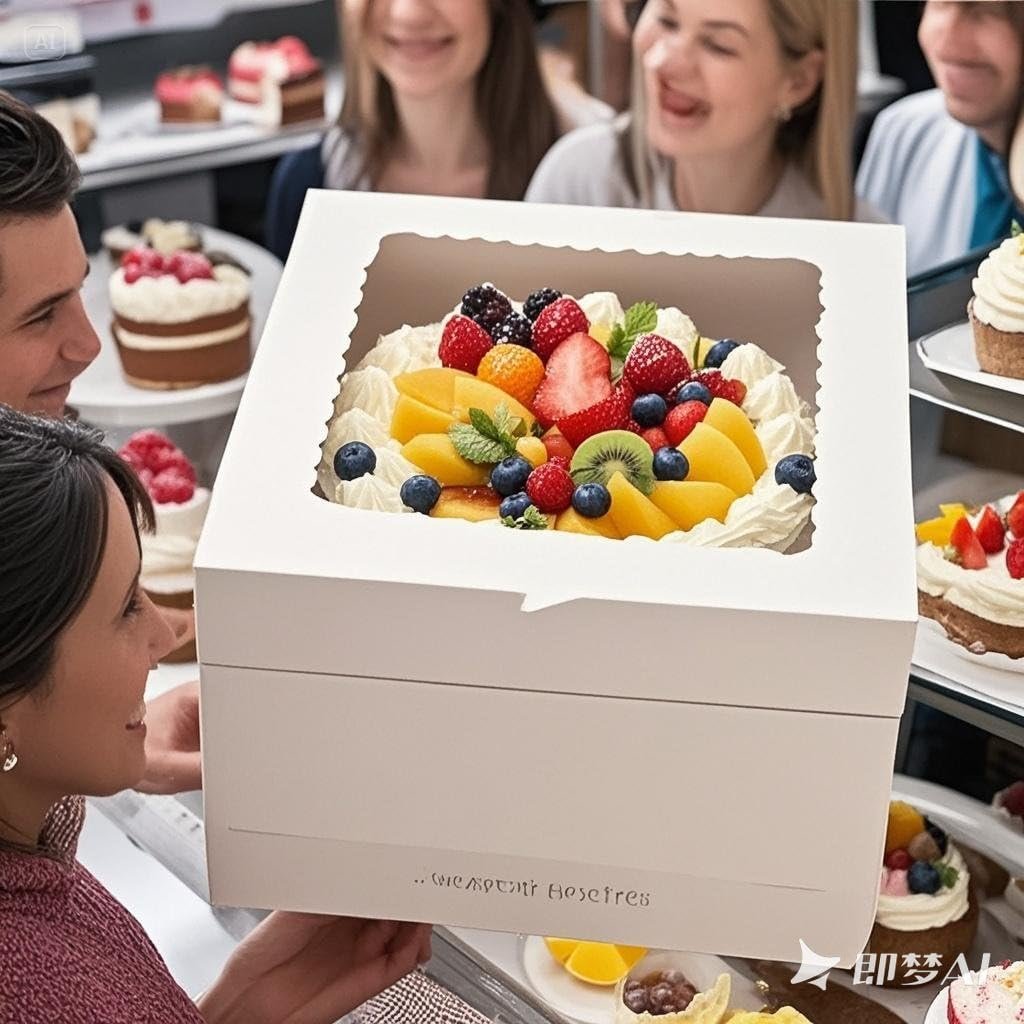 Logo Personalizado 3 - Pack de Cajas para Pasteles Blancas de 8×8×8 Pulgadas, Cartón Reforzado con Ventana Festoneada, Ideal para Presentación Profesional de Panaderías con Proveedor. Logo Personalizado 3 - Pack de Cajas para Pasteles Blancas de 8×8×8 Pulgadas, Cartón Reforzado con Ventana Festoneada, Ideal para Presentación Profesional de Panaderías con Proveedor.