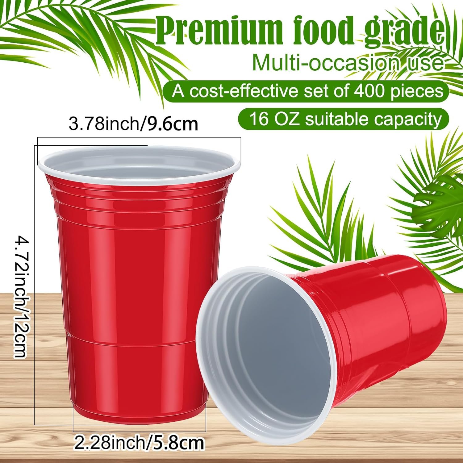 Logo Personalizado Tazas desechables grandes de 16 oz en paquete de 400 para bebidas en graduaciones, bodas, picnics y fiestas de verano, Marca Blanca ideal para eventos, Fábrica de suministros de fiesta. Logo Personalizado Tazas desechables grandes de 16 oz en paquete de 400 para bebidas en graduaciones, bodas, picnics y fiestas de verano, Marca Blanca ideal para eventos, Fábrica de suministros de fiesta.