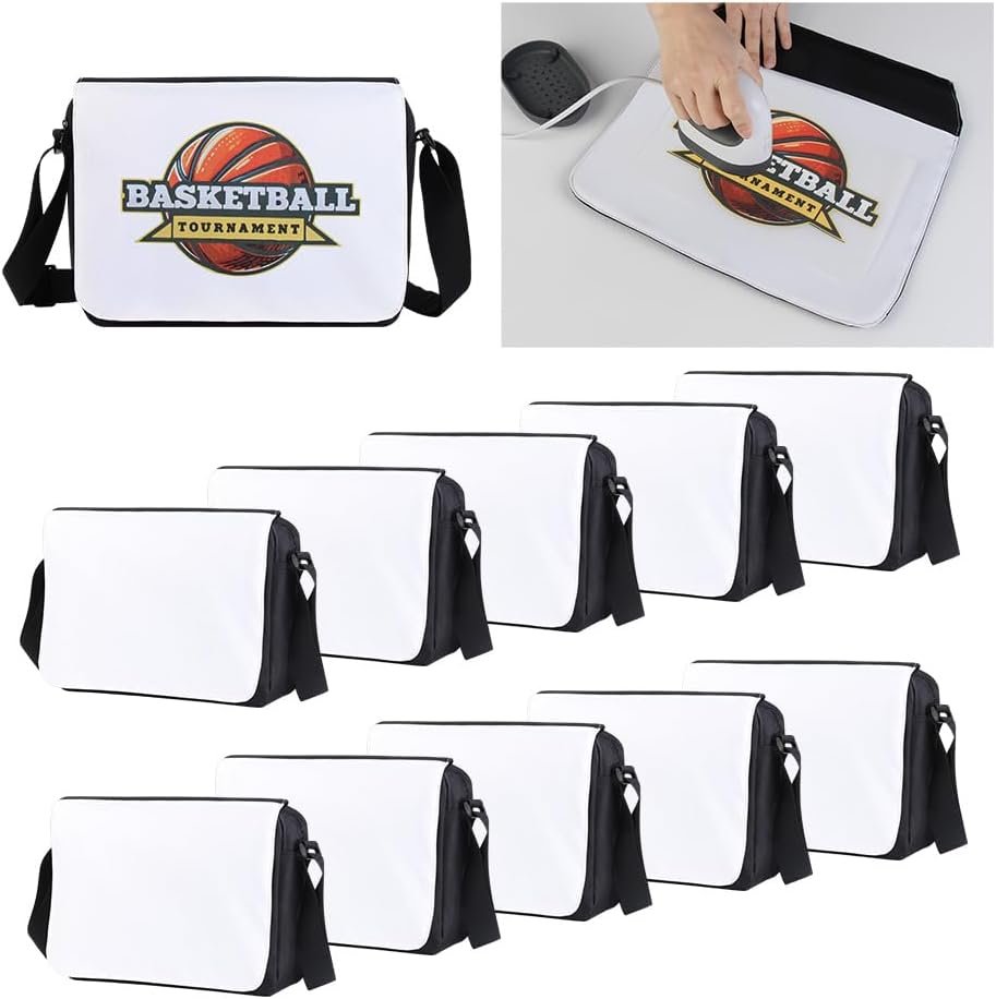 Logo Personalizado Mochila Cruzada en Blanco para DIY, Bolso Mensajero Personalizable para Estudiantes, Fábrica de Sublimación y Manualidades. Logo Personalizado Mochila Cruzada en Blanco para DIY, Bolso Mensajero Personalizable para Estudiantes, Fábrica de Sublimación y Manualidades.