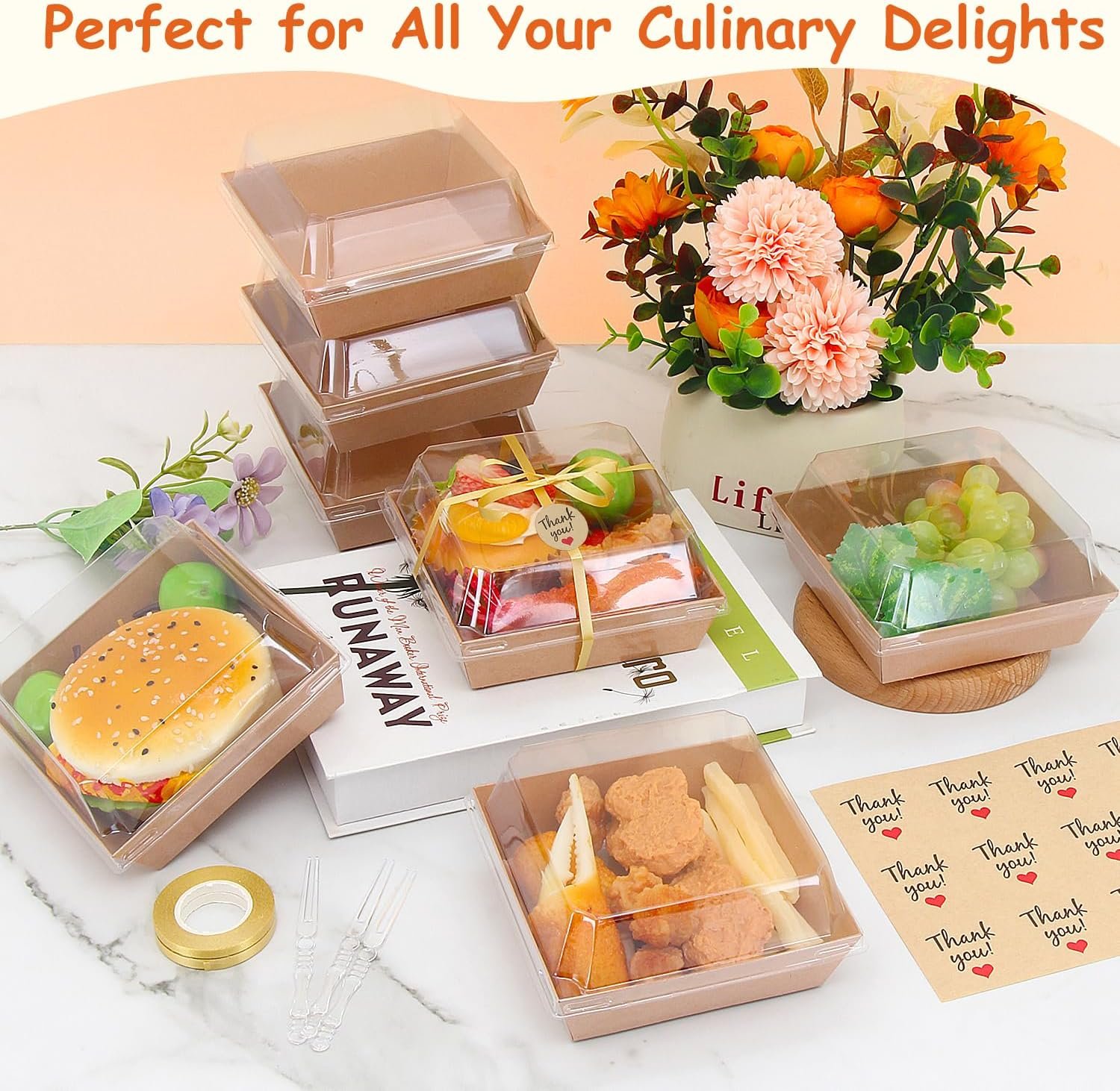 Cajas de Postre Desechables con Tapa Transparente – Pack de 60 Mini Cajas de Charcutería Personalizadas con Logo, Ideal para Galletas, Porciones de Pastel, Sándwiches y Fresas, Proveedor de Soluciones para Marca Blanca Cajas de Postre Desechables con Tapa Transparente – Pack de 60 Mini Cajas de Charcutería Personalizadas con Logo, Ideal para Galletas, Porciones de Pastel, Sándwiches y Fresas, Proveedor de Soluciones para Marca Blanca