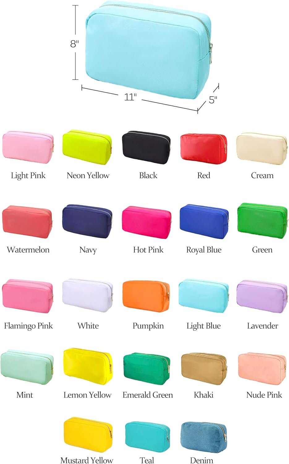 Logo Personalizado Neceser Grande de Maquillaje con Parches Personalizados Fábrica de Estuches de Viaje y Artículos de Tocador Regalo para Damas de Honor Logo Personalizado Neceser Grande de Maquillaje con Parches Personalizados Fábrica de Estuches de Viaje y Artículos de Tocador Regalo para Damas de Honor