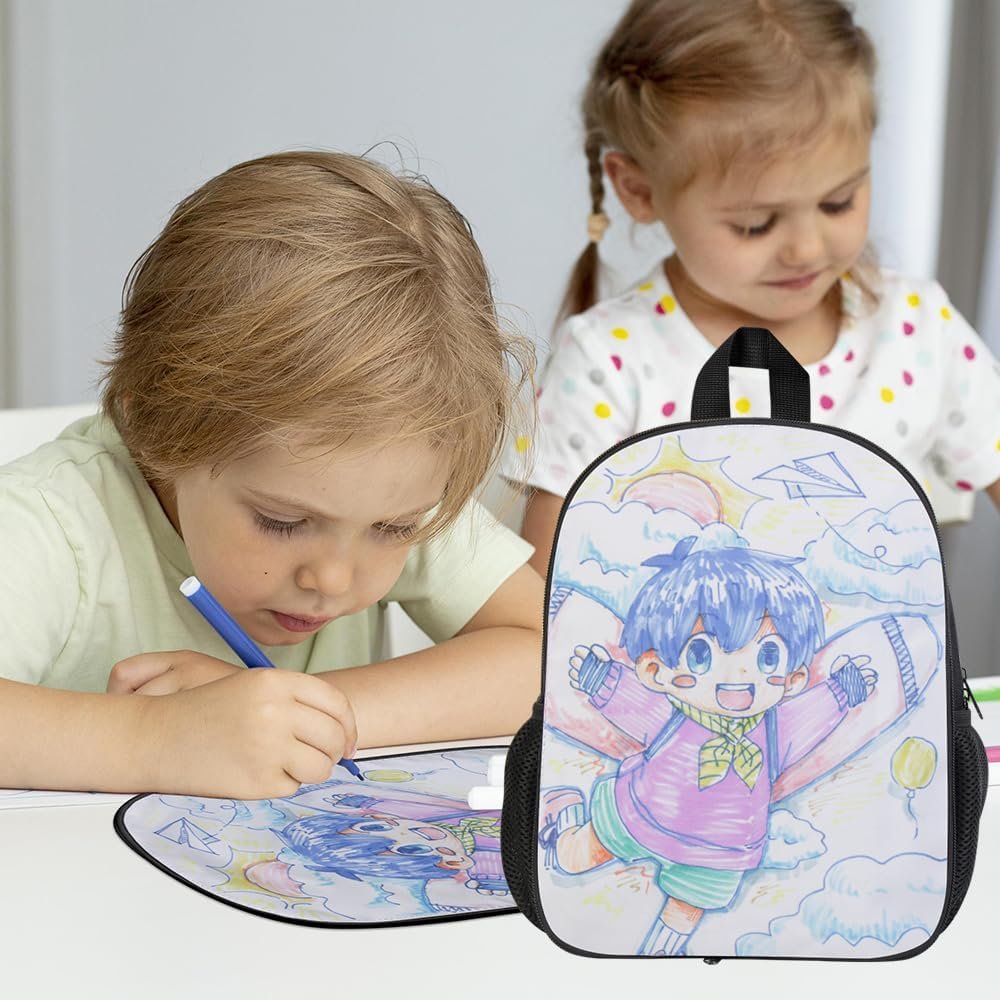 Logo Personalizado Mochila Blanca en Blanco para Personalización por Sublimación, Mochila de 12 Pulgadas para Niños en Guardería, Preescolar y Jardín de Infancia, Marca Blanca Proveedor Logo Personalizado Mochila Blanca en Blanco para Personalización por Sublimación, Mochila de 12 Pulgadas para Niños en Guardería, Preescolar y Jardín de Infancia, Marca Blanca Proveedor