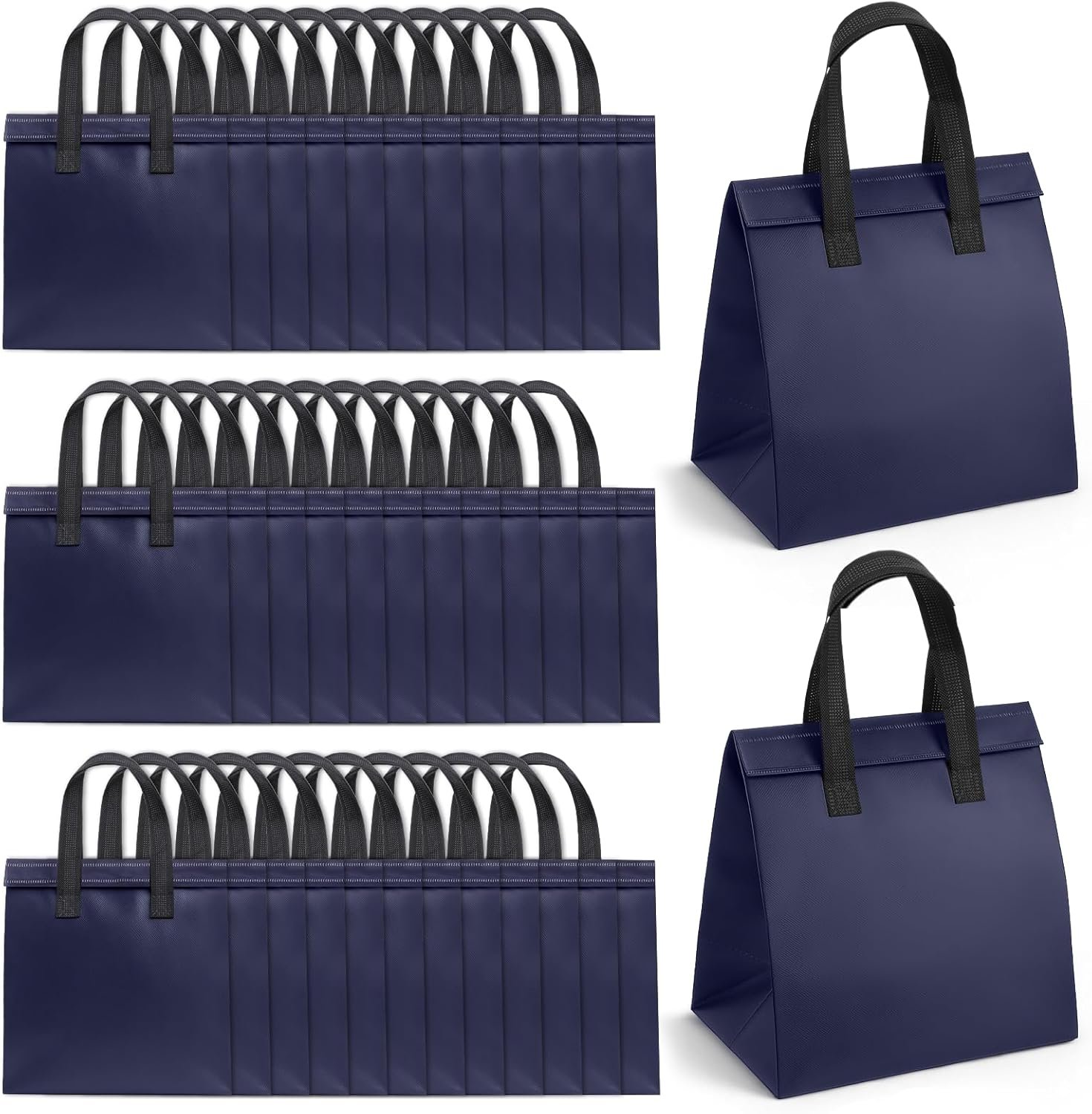 Bolsas Térmicas Descartables Personalizadas, 50 Pcs para Comida y Bebidas Calientes y Frías, 9.45 x 6 x 9.45 Pulgadas, Marca Blanca de Proveedor. Bolsas Térmicas Descartables Personalizadas, 50 Pcs para Comida y Bebidas Calientes y Frías, 9.45 x 6 x 9.45 Pulgadas, Marca Blanca de Proveedor.
