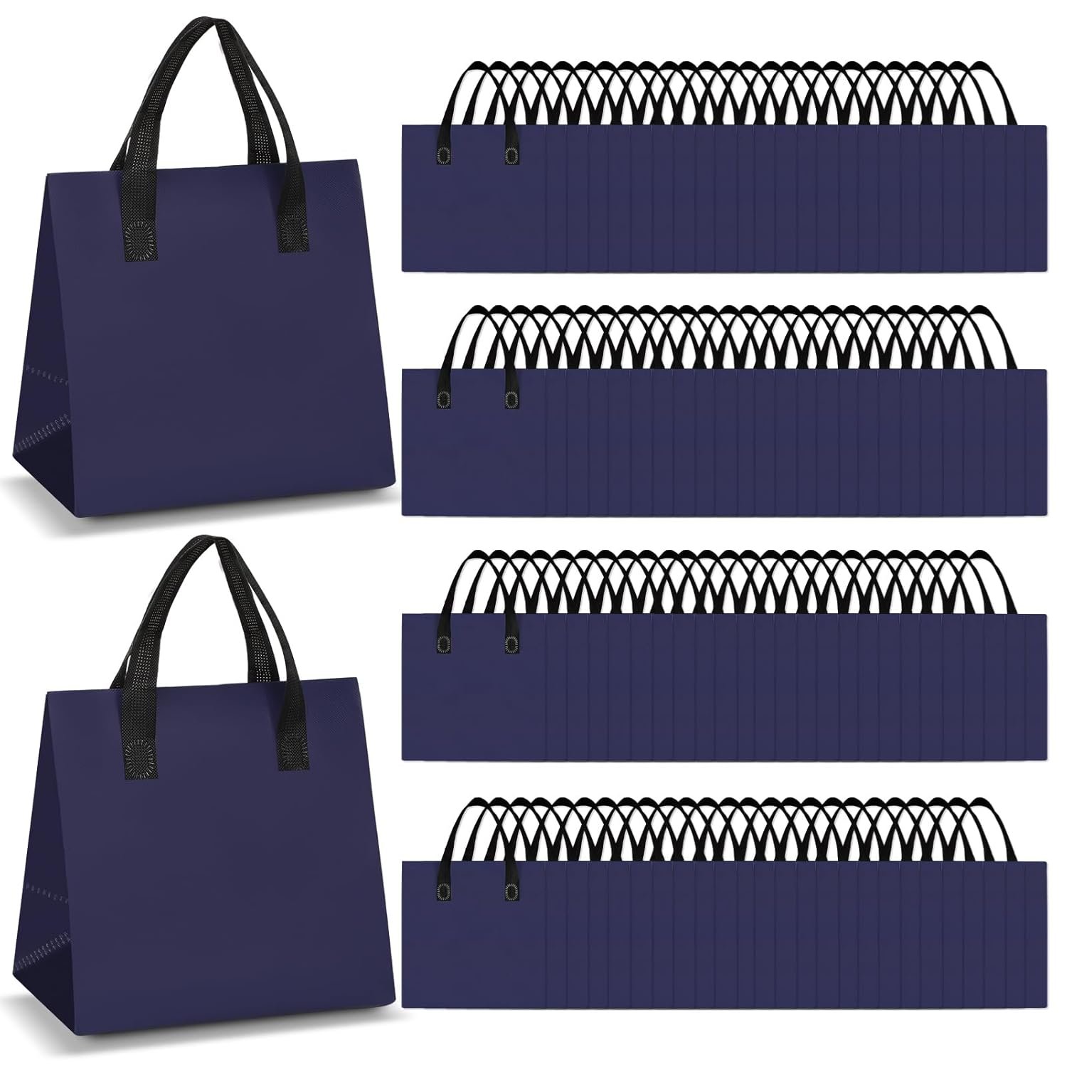 Bolsas Térmicas de Comida con Logo Personalizado 100 Pcs 9.5 x 6 x 9.5 in para Café, Té Frío y Comida Caliente, Ideal para Catering y Restaurantes, Proveedor de Soluciones de Envío (Color Azul Marino) Bolsas Térmicas de Comida con Logo Personalizado 100 Pcs 9.5 x 6 x 9.5 in para Café, Té Frío y Comida Caliente, Ideal para Catering y Restaurantes, Proveedor de Soluciones de Envío (Color Azul Marino)