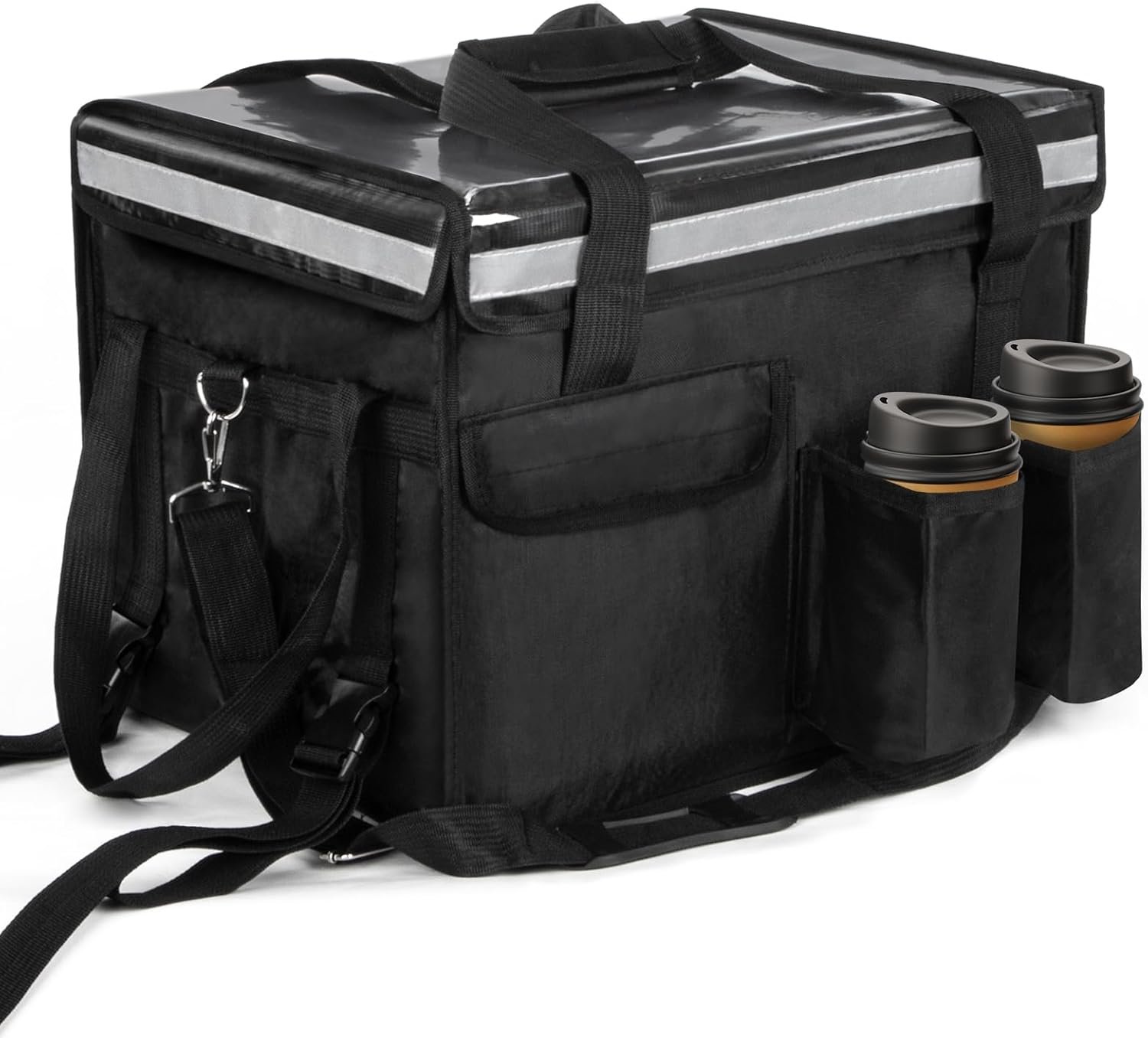 Bolsas Térmicas para Entrega de Alimentos con Porta Vaso 17.3