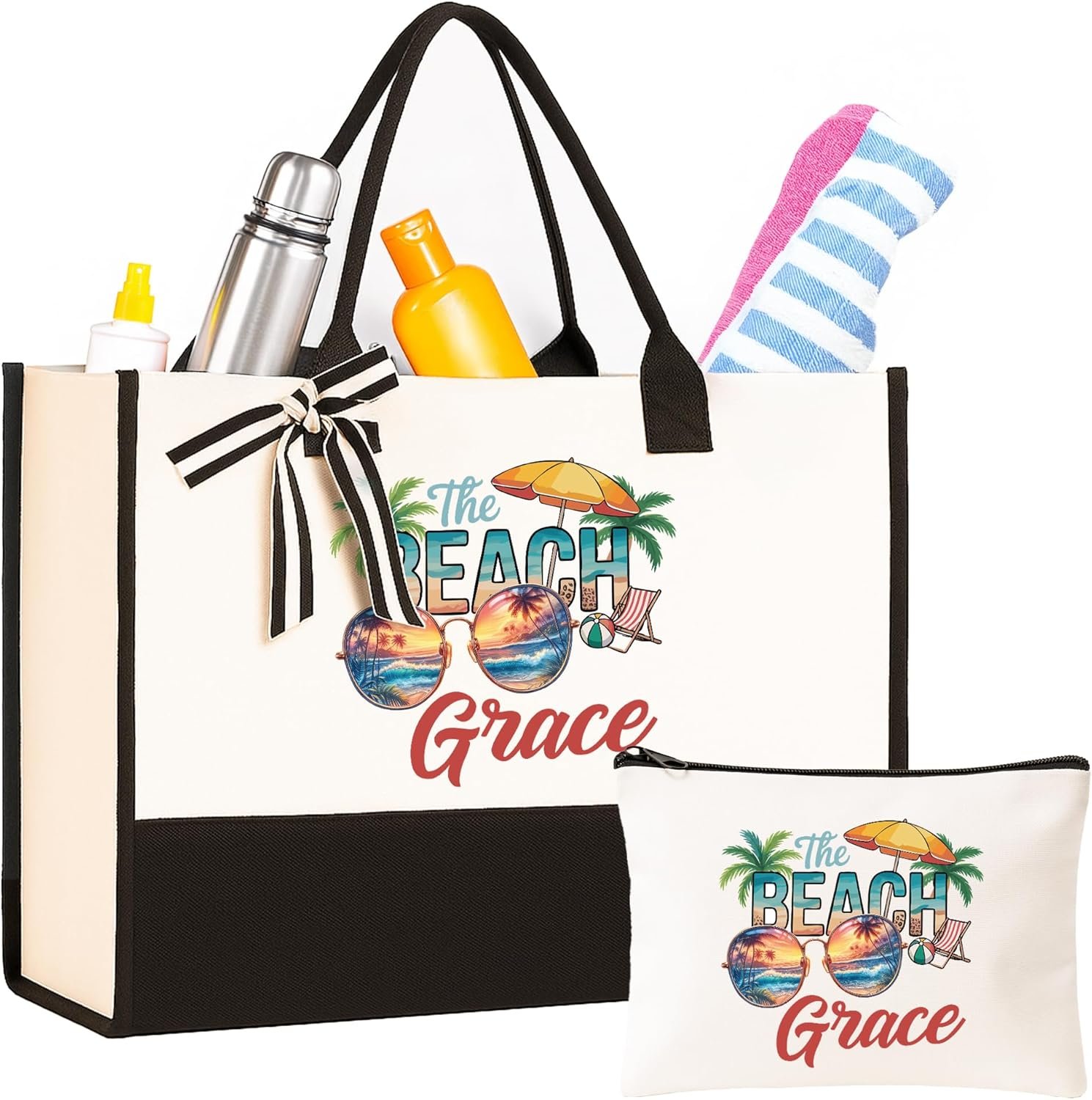 Bolsas de playa personalizadas para mujeres, Tote de lona, regalo personalizado de Navidad y cumpleaños para mujer, mamá, profesora, hermana, bolsas de regalo grandes, tote personalizado, exclusivo de la Fábrica. Bolsas de playa personalizadas para mujeres, Tote de lona, regalo personalizado de Navidad y cumpleaños para mujer, mamá, profesora, hermana, bolsas de regalo grandes, tote personalizado, exclusivo de la Fábrica.