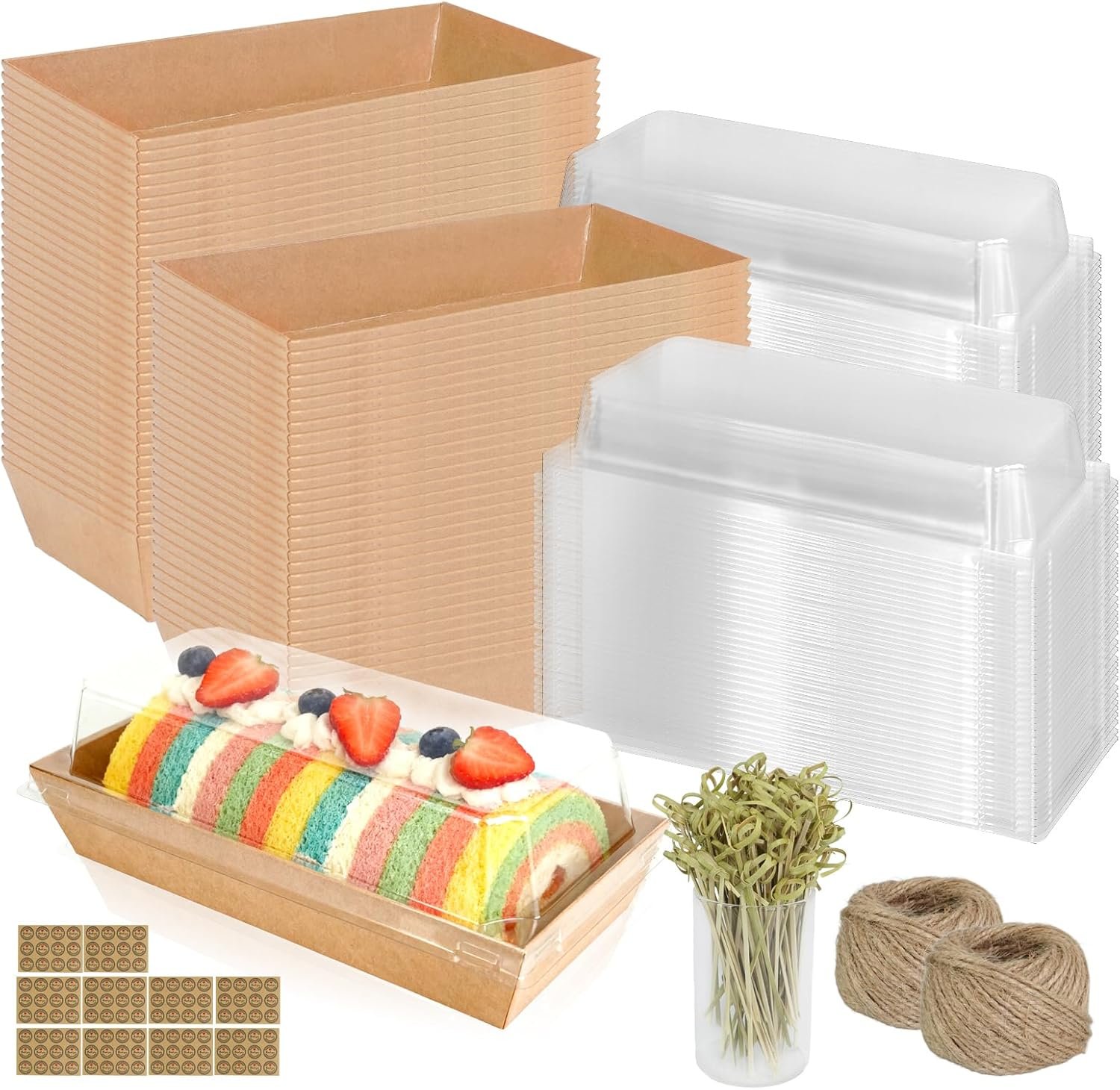 Caja de Charcutería desechable con Lids transparentes y logo personalizado, Set de 110 unidades de 7.5 pulgadas con palillos de cóctel, etiquetas y cuerda de yute para postres, Sandwiches y galletas de chocolate, Proveedor. Caja de Charcutería desechable con Lids transparentes y logo personalizado, Set de 110 unidades de 7.5 pulgadas con palillos de cóctel, etiquetas y cuerda de yute para postres, Sandwiches y galletas de chocolate, Proveedor.