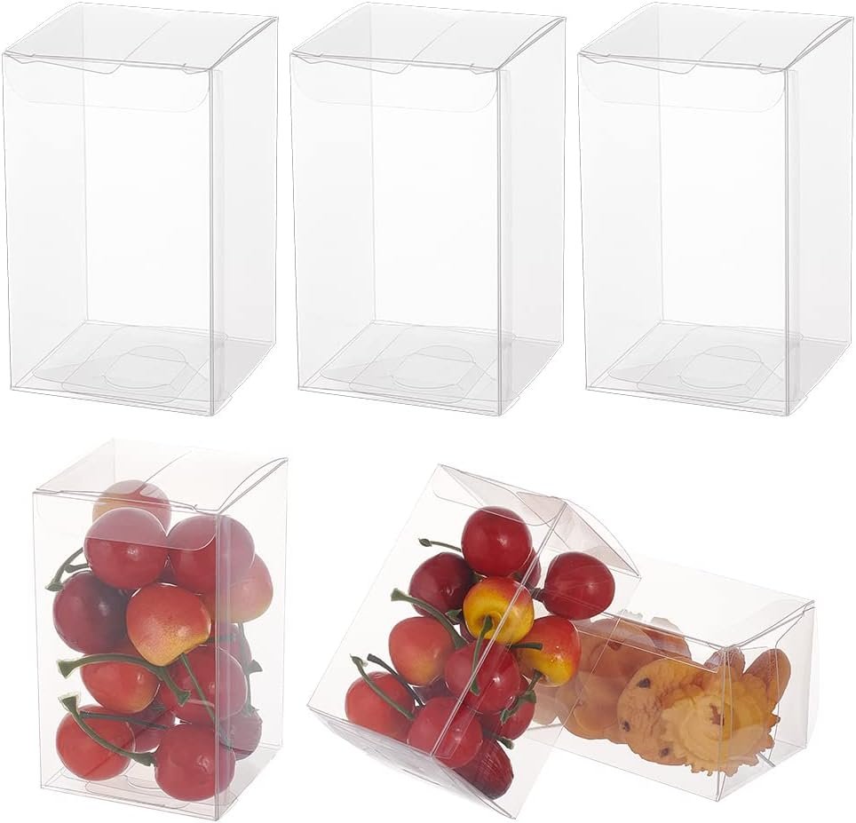 Caja de Favor de Fiesta de 30PCS 2.3x2.3x4 con Película Transparente, Personalizada con Logo para Decoración de Bodas, Bombones, Galletas y Regalos del Día de la Madre, Fabricante de Envases. Caja de Favor de Fiesta de 30PCS 2.3x2.3x4 con Película Transparente, Personalizada con Logo para Decoración de Bodas, Bombones, Galletas y Regalos del Día de la Madre, Fabricante de Envases.