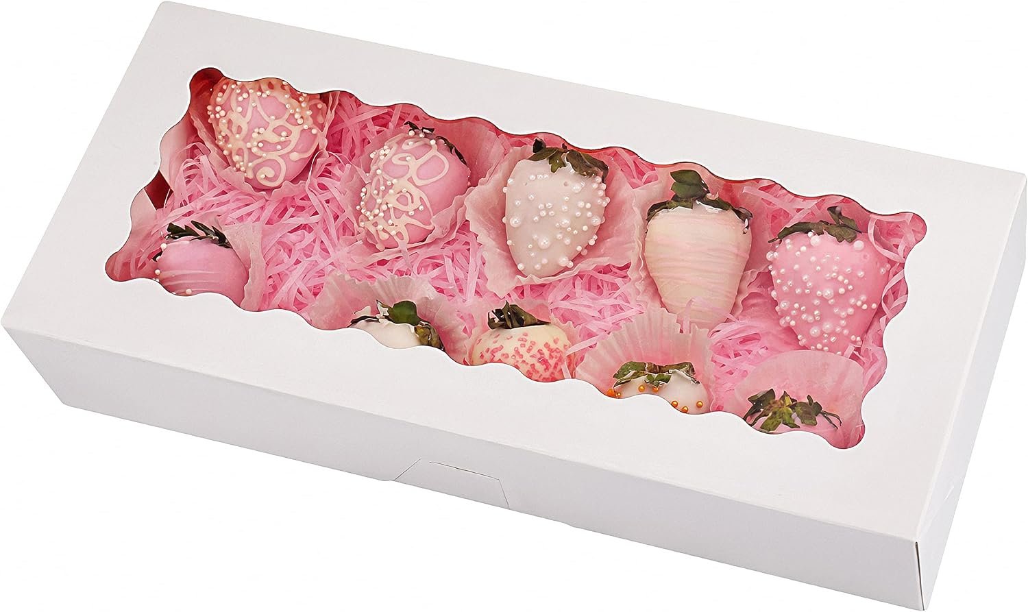 Caja de Galletas con Ventana de 20 Paquetes, 12.5