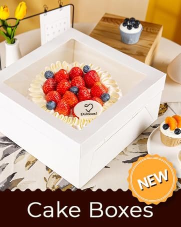 Cajas Para Pasteles 12x12x8 Pulgadas con Ventana, Logo Personalizado, Marca Blanca, Proveedor de empaques para Bodas, Cumpleaños y Fiestas Cajas Para Pasteles 12x12x8 Pulgadas con Ventana, Logo Personalizado, Marca Blanca, Proveedor de empaques para Bodas, Cumpleaños y Fiestas