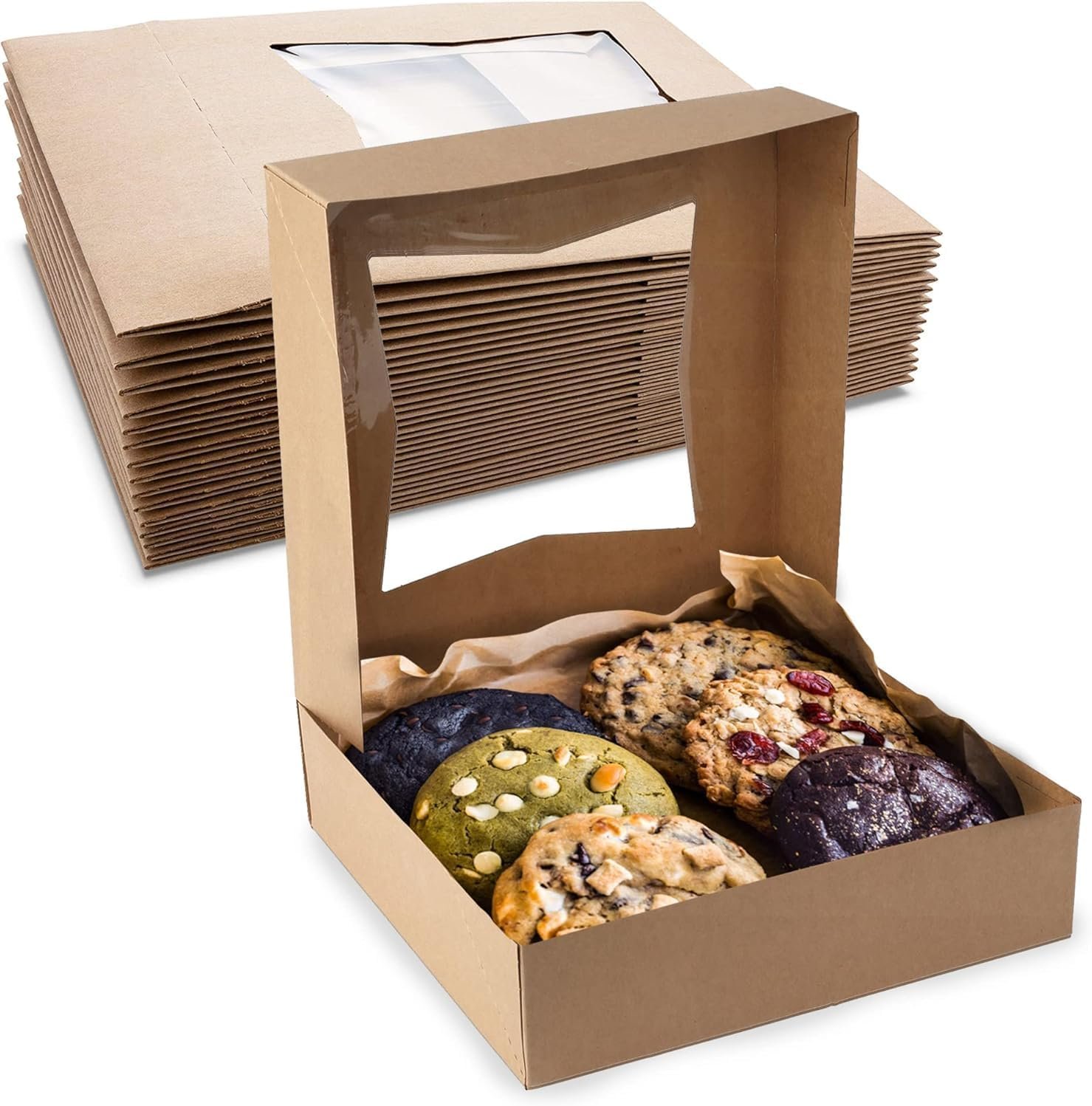 Cajas de Galletas Kraft de 8