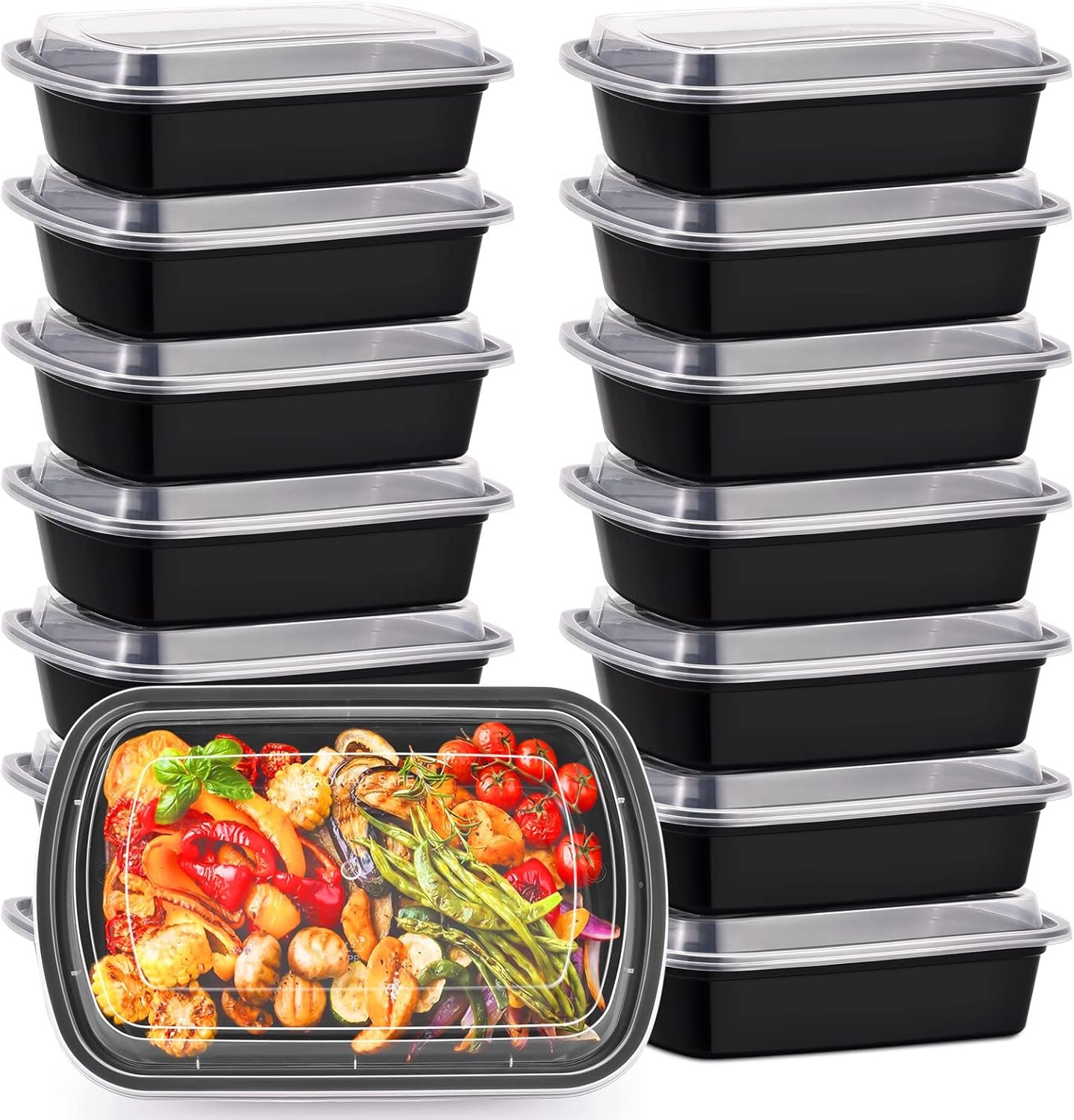 Contenedores de preparación de comidas de 38oz, con tapa, reutilizables y apilables, ideales para marcas blancas, aptos para microondas, congelador y lavavajillas, libres de BPA, paquete de 30, disponible en nuestra fábrica. Contenedores de preparación de comidas de 38oz, con tapa, reutilizables y apilables, ideales para marcas blancas, aptos para microondas, congelador y lavavajillas, libres de BPA, paquete de 30, disponible en nuestra fábrica.