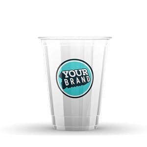Copa de Bebida Fría de Plástico PET de 16 oz con Logo Personalizado (100-1,000 Qty) para Marca Blanca de Proveedor