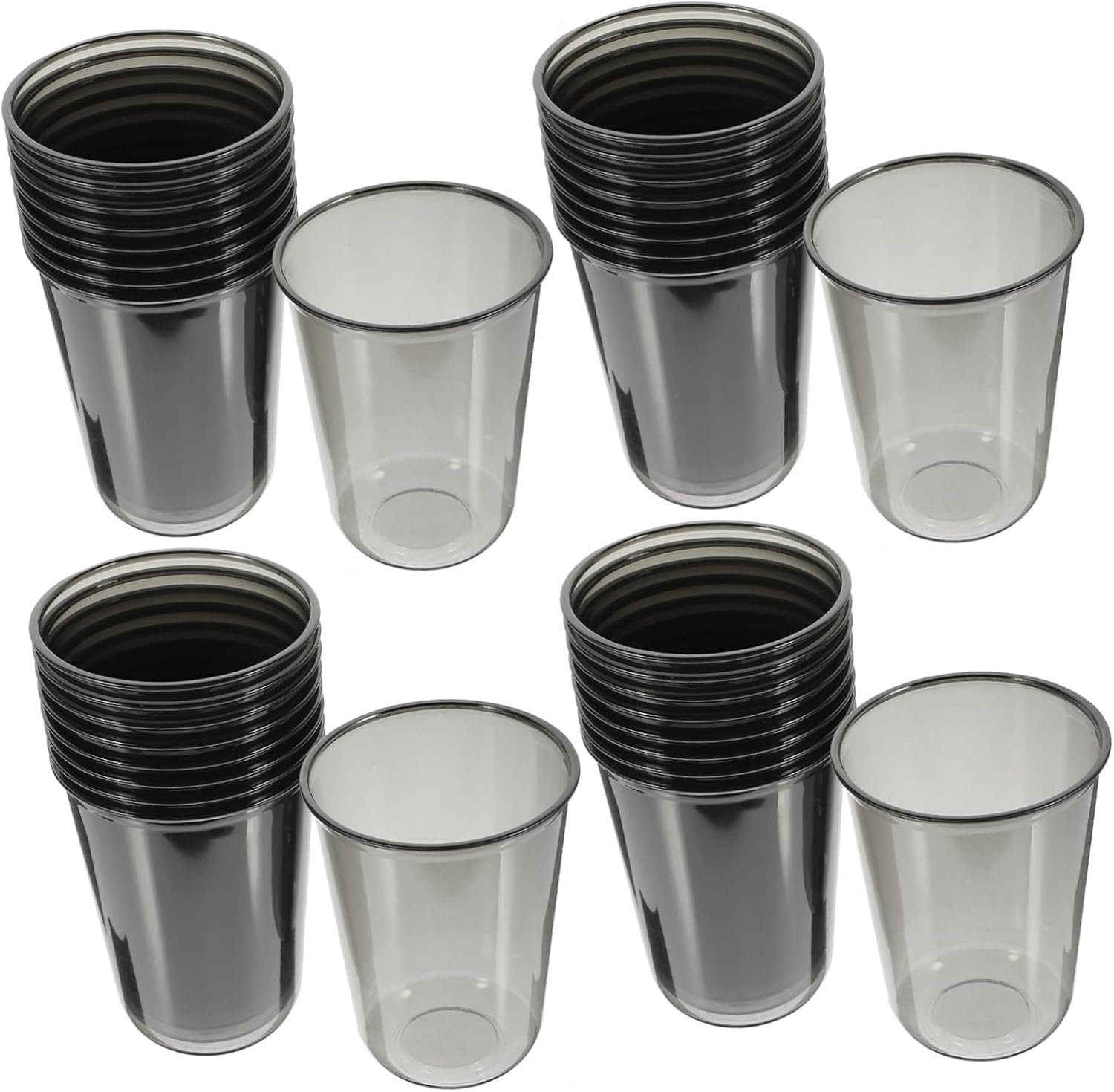 Copa de Plástico 50pcs para Té de Leche y Café con Lids Personalizados, Marca Blanca para Fiestas, Proveedor Oficial Copa de Plástico 50pcs para Té de Leche y Café con Lids Personalizados, Marca Blanca para Fiestas, Proveedor Oficial