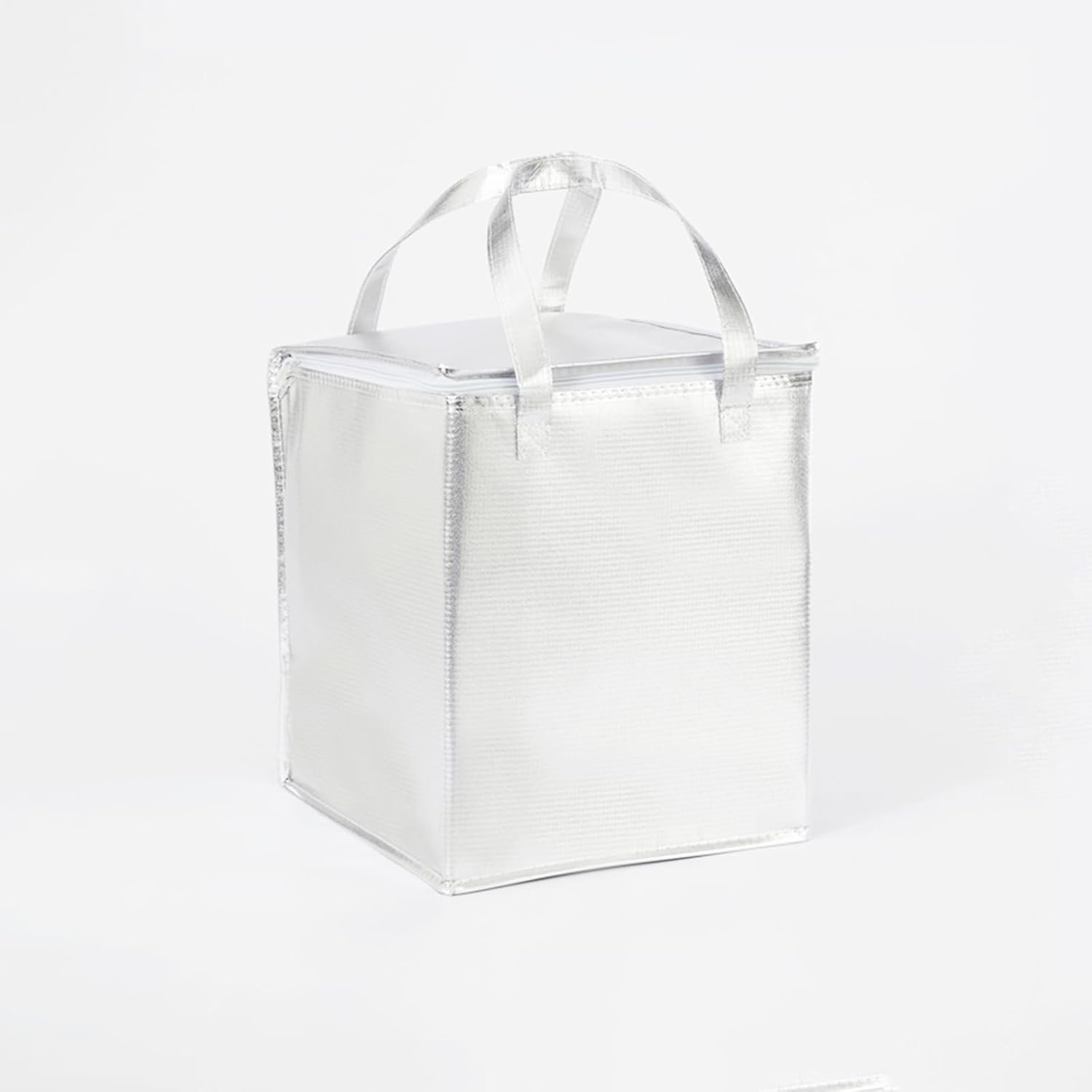 Logo Personalizado Bolsa Térmica Reutilizable Aislante de Aluminio de 10.2×10.2×10.2