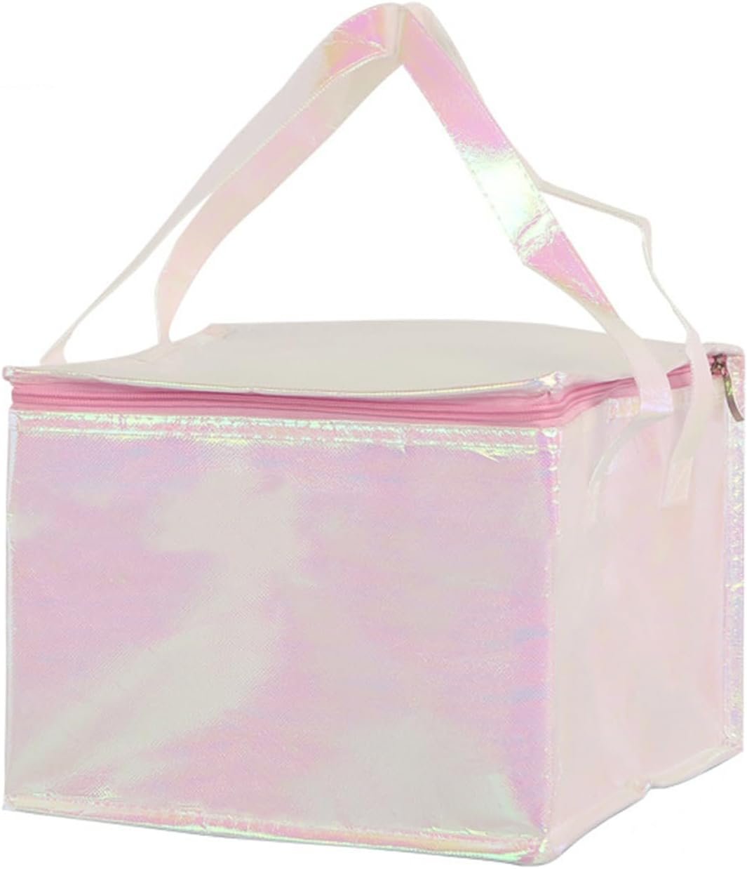 Logo Personalizado Bolsa Térmica Reutilizable de Aluminio con Cierre 10.6×10.6×10.6
