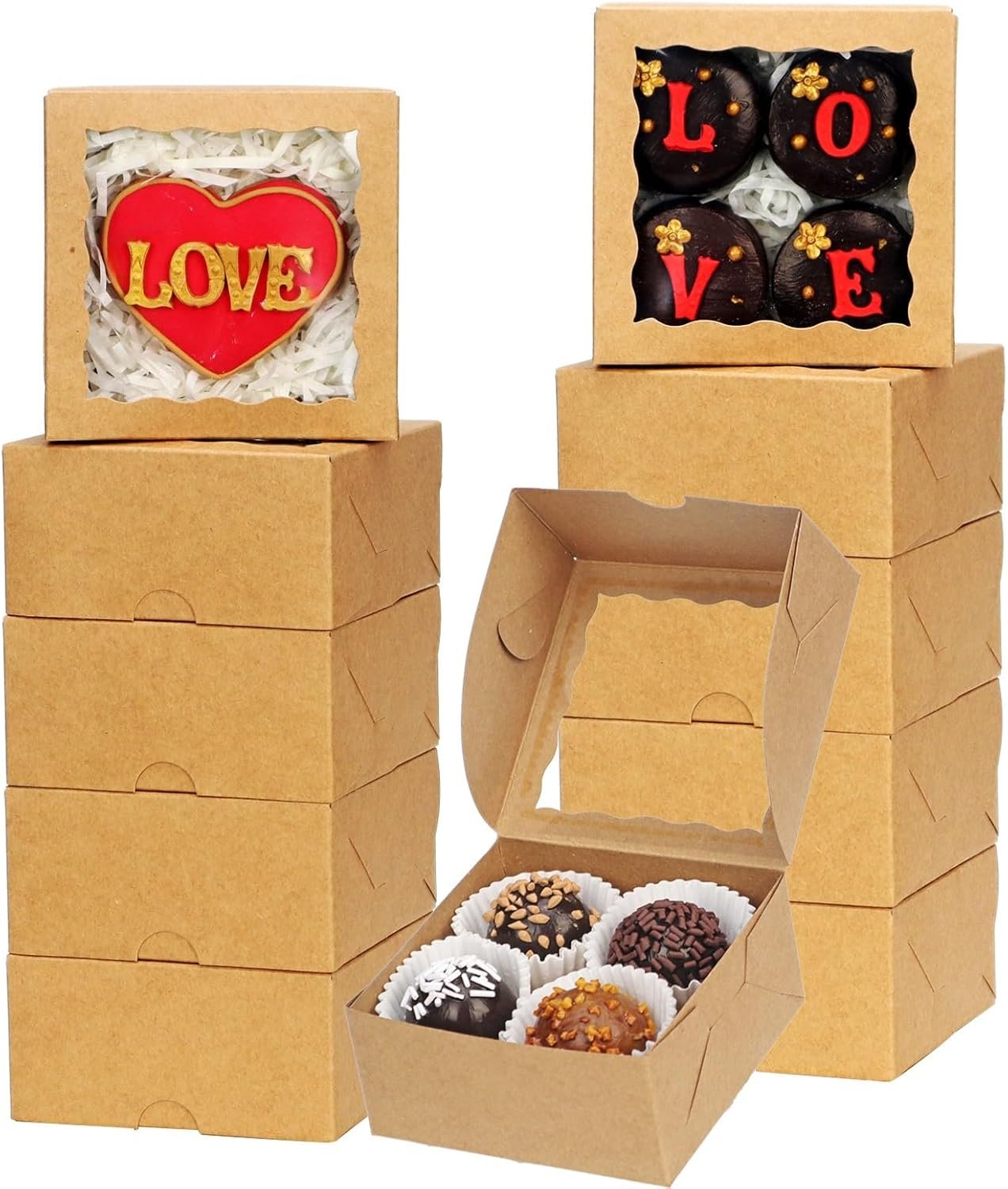 Logo Personalizado Cajas de Repostería Pequeñas 40 Pack 4x4x2 Pulgadas para Galletas Mini Bundt Cake Cajas de Pastel Cajas de Pie Empaque de Canela Roll Chocolate Truffle Proveedor. Logo Personalizado Cajas de Repostería Pequeñas 40 Pack 4x4x2 Pulgadas para Galletas Mini Bundt Cake Cajas de Pastel Cajas de Pie Empaque de Canela Roll Chocolate Truffle Proveedor.