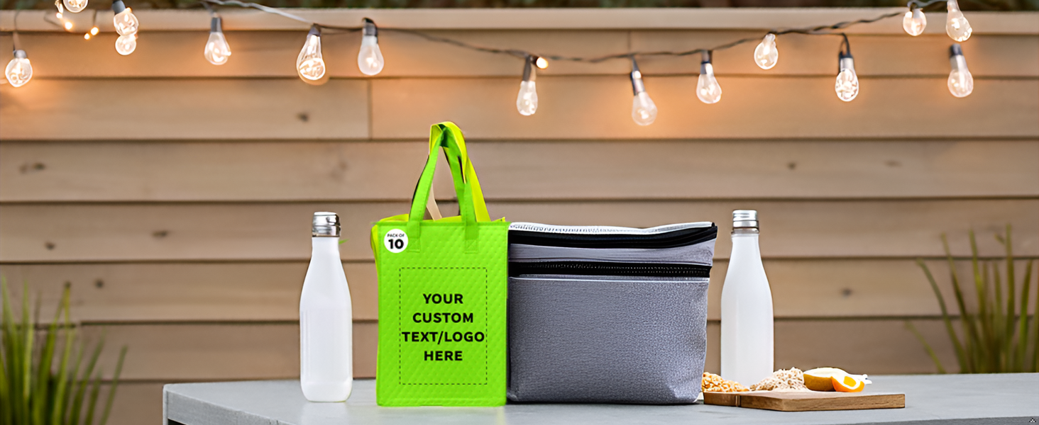 Logo Personalizado Mochilas Térmicas con Cierre, Set de 10/50/100, Pack Personalizado Ideal para Trabajo, Viajes y Eventos al Aire Libre - Fábrica de Bolsa en Color Verde Lima Logo Personalizado Mochilas Térmicas con Cierre, Set de 10/50/100, Pack Personalizado Ideal para Trabajo, Viajes y Eventos al Aire Libre - Fábrica de Bolsa en Color Verde Lima