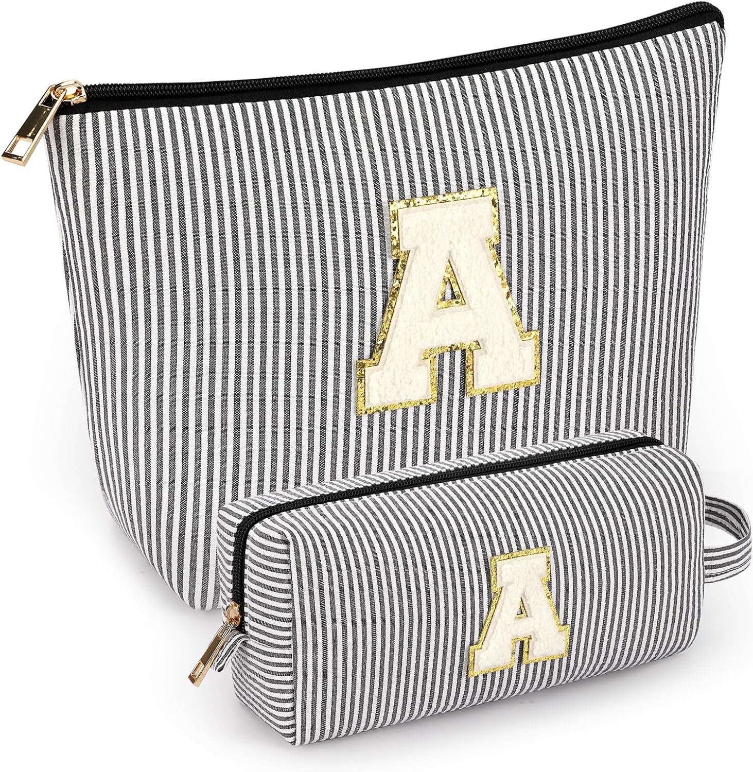 Logo Personalizado: Set de 2 bolsas de maquillaje para mujeres, bolsa cosmética para viaje y aseo personal - Regalos para cumpleaños de chicas de 11 a 18 años, ideal para graduación o regalo a profesores - Marca Blanca de Fábrica. Logo Personalizado: Set de 2 bolsas de maquillaje para mujeres, bolsa cosmética para viaje y aseo personal - Regalos para cumpleaños de chicas de 11 a 18 años, ideal para graduación o regalo a profesores - Marca Blanca de Fábrica.