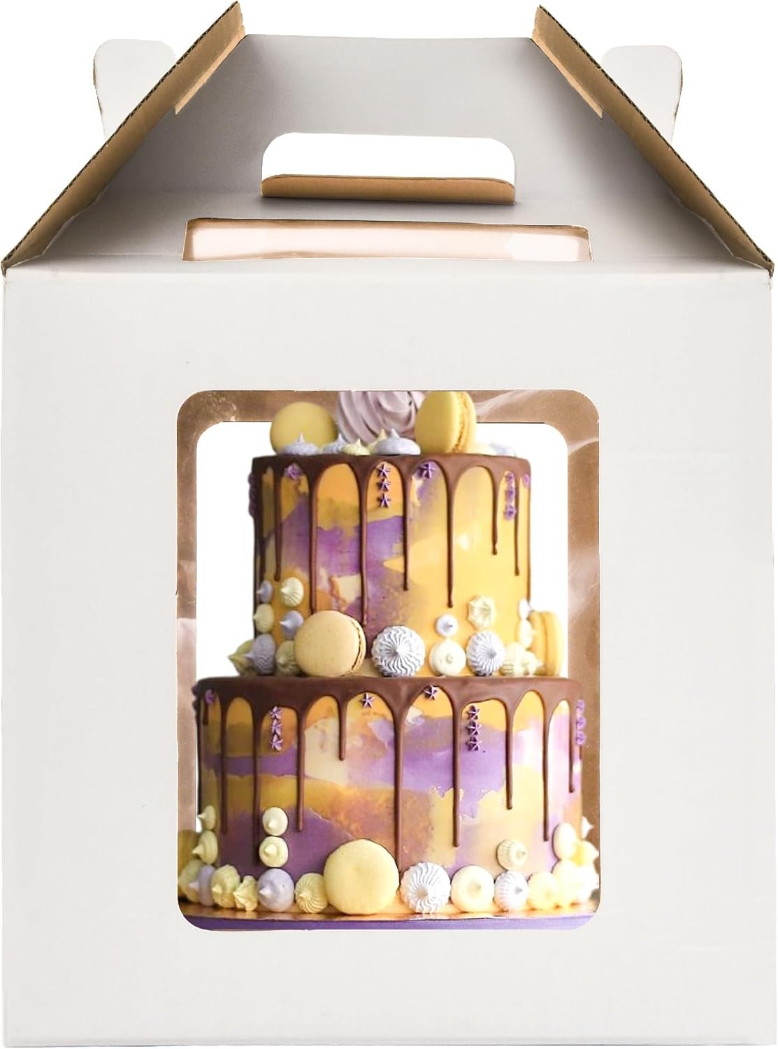 Logo Personalizado cajas para pasteles altas de 12x12x12 pulgadas con ventanas, portacakes de 10 y 12 pulgadas, caja grande para pasteles en capas, caja de pasteles duradera blanca (1 paquete) de Proveedor. Logo Personalizado cajas para pasteles altas de 12x12x12 pulgadas con ventanas, portacakes de 10 y 12 pulgadas, caja grande para pasteles en capas, caja de pasteles duradera blanca (1 paquete) de Proveedor.