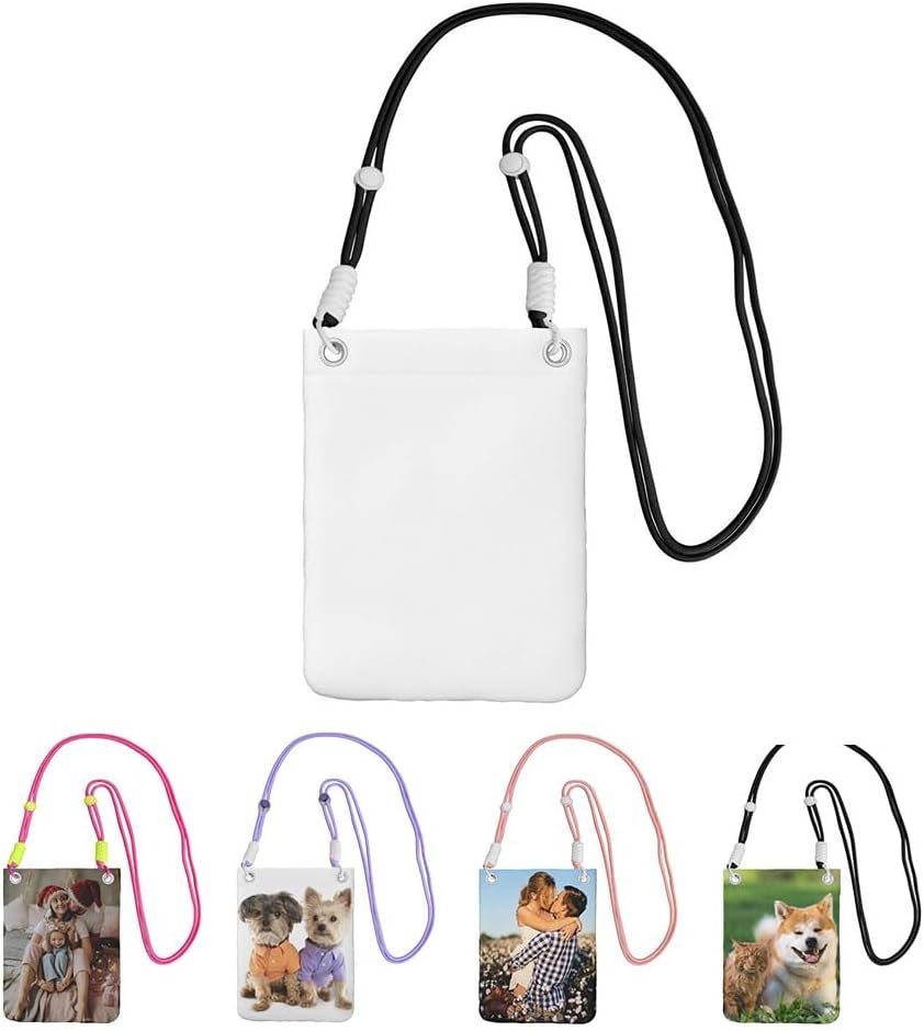 Logo Personalizado para Bolsos Cruzados Pequeños, Monederos Personalizados con Texto e Imagen, Bolsos de Correa Ajustable para Hombres y Mujeres, Proveedor de Calidad.