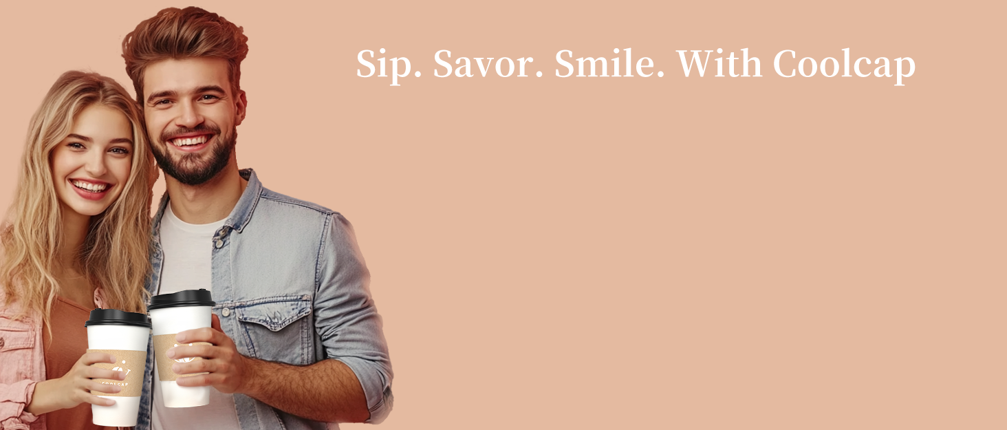 Tazas de café de 16 onzas con tapas y mangas, 100 unidades a granel para bebidas calientes, marca blanca personalizable, proveedor de tazas de papel desechables para café caliente.